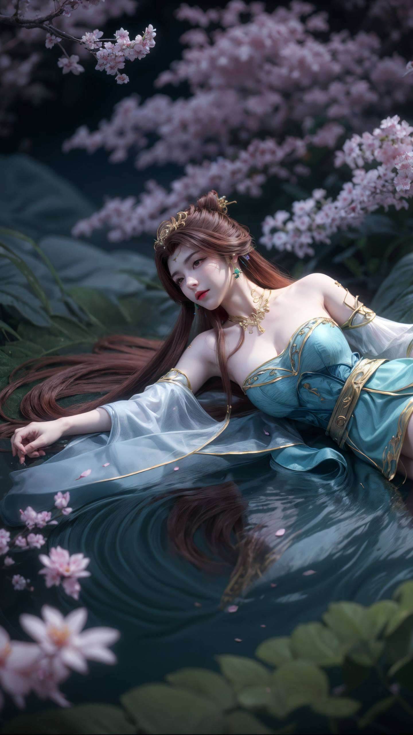 4k高清苏灵韵女神壁纸图片ai国漫壁纸图片素材: