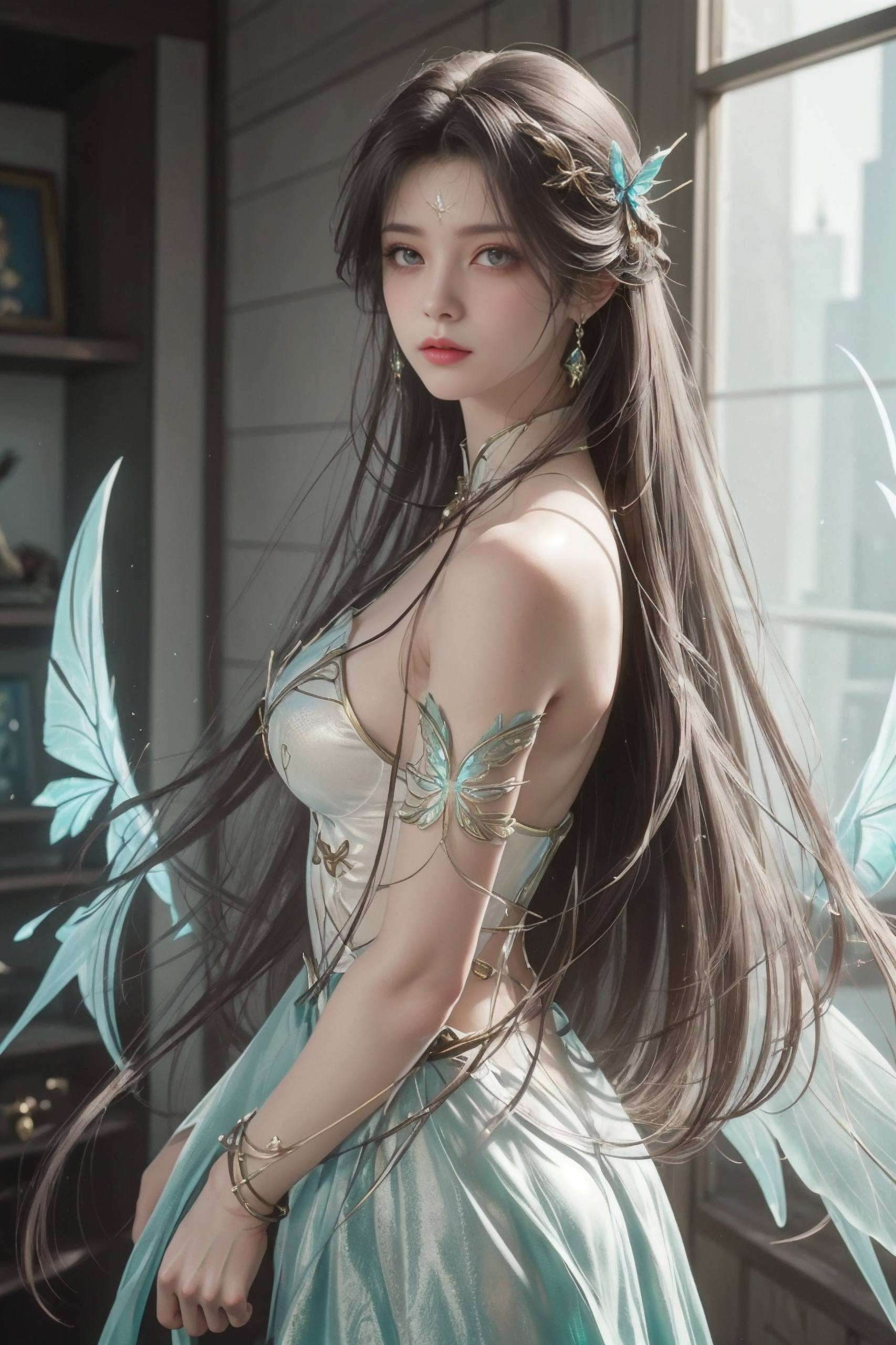 4k高清萧薰儿ai绘画壁纸图文ai国漫壁纸图片素材:
