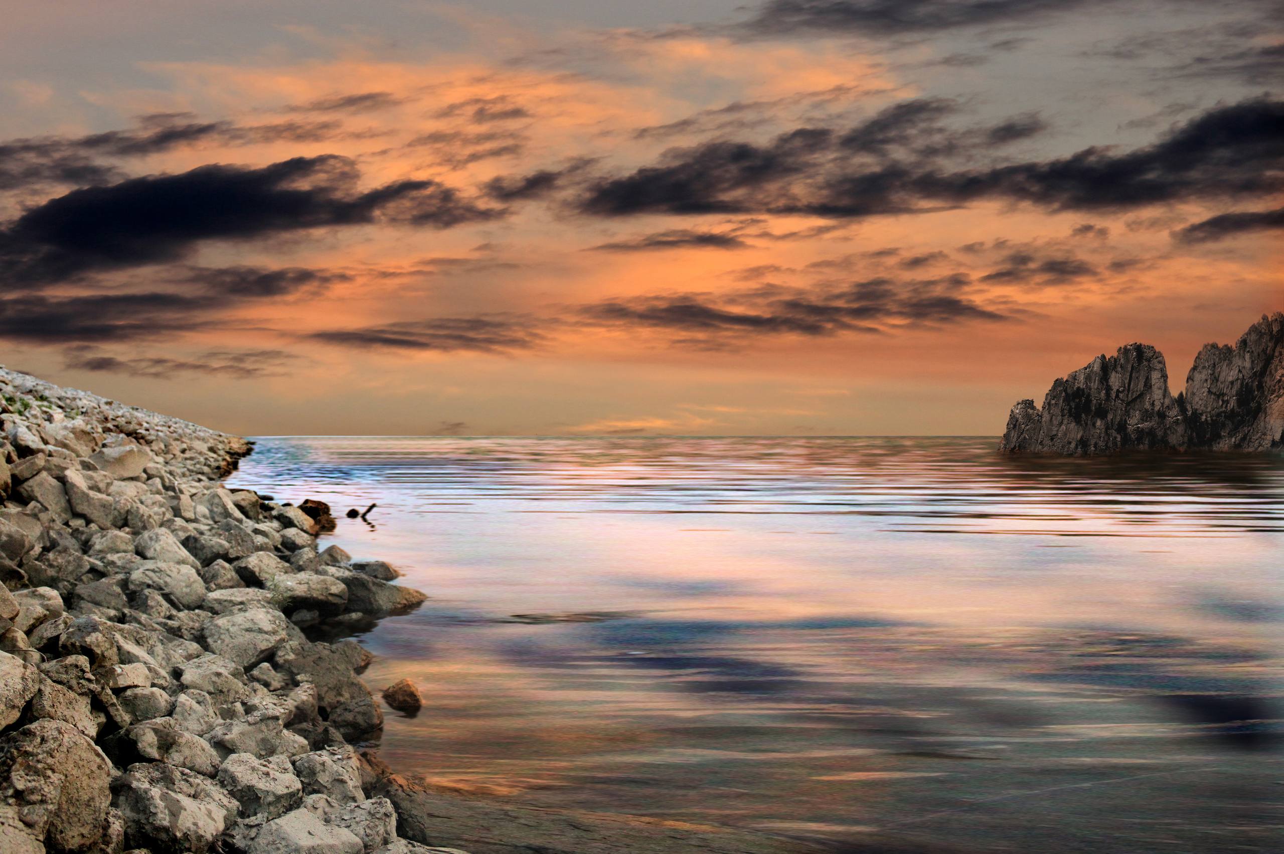 海伦日落图片高清壁纸壁纸预览