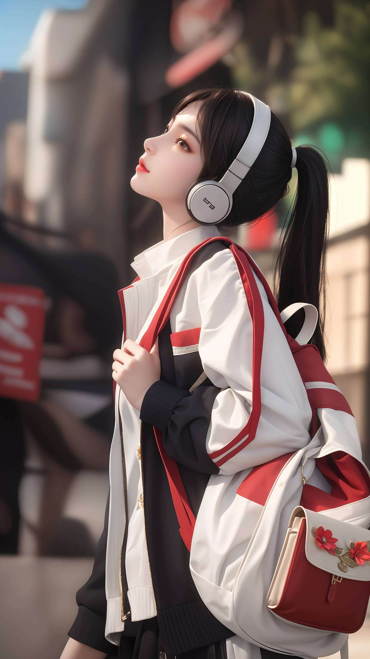 4k高清少女火灵儿图片壁纸大全ai国漫壁纸图片素材: