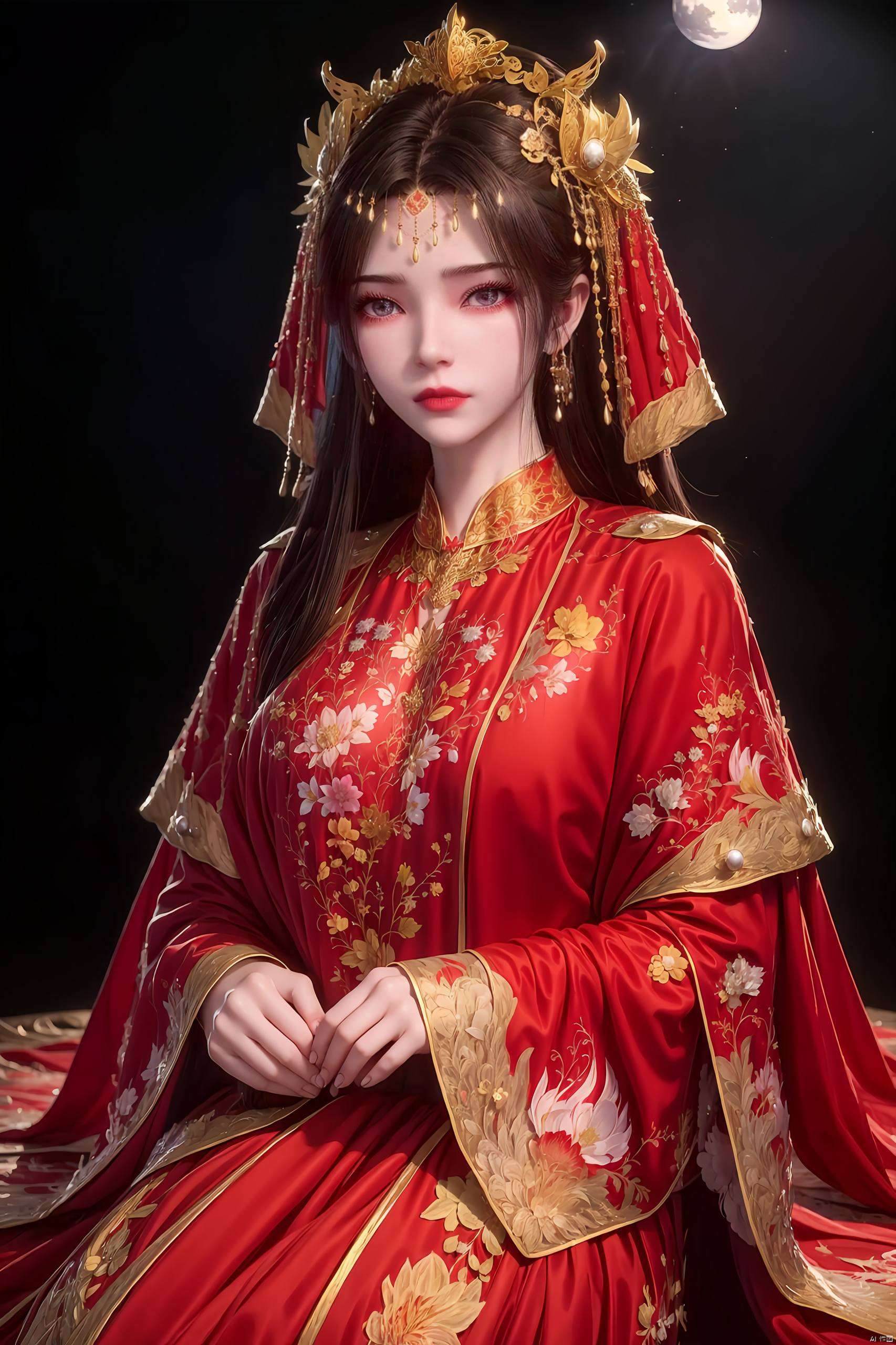4k高清李慕婉绝版壁纸ai国漫壁纸图片素材:
