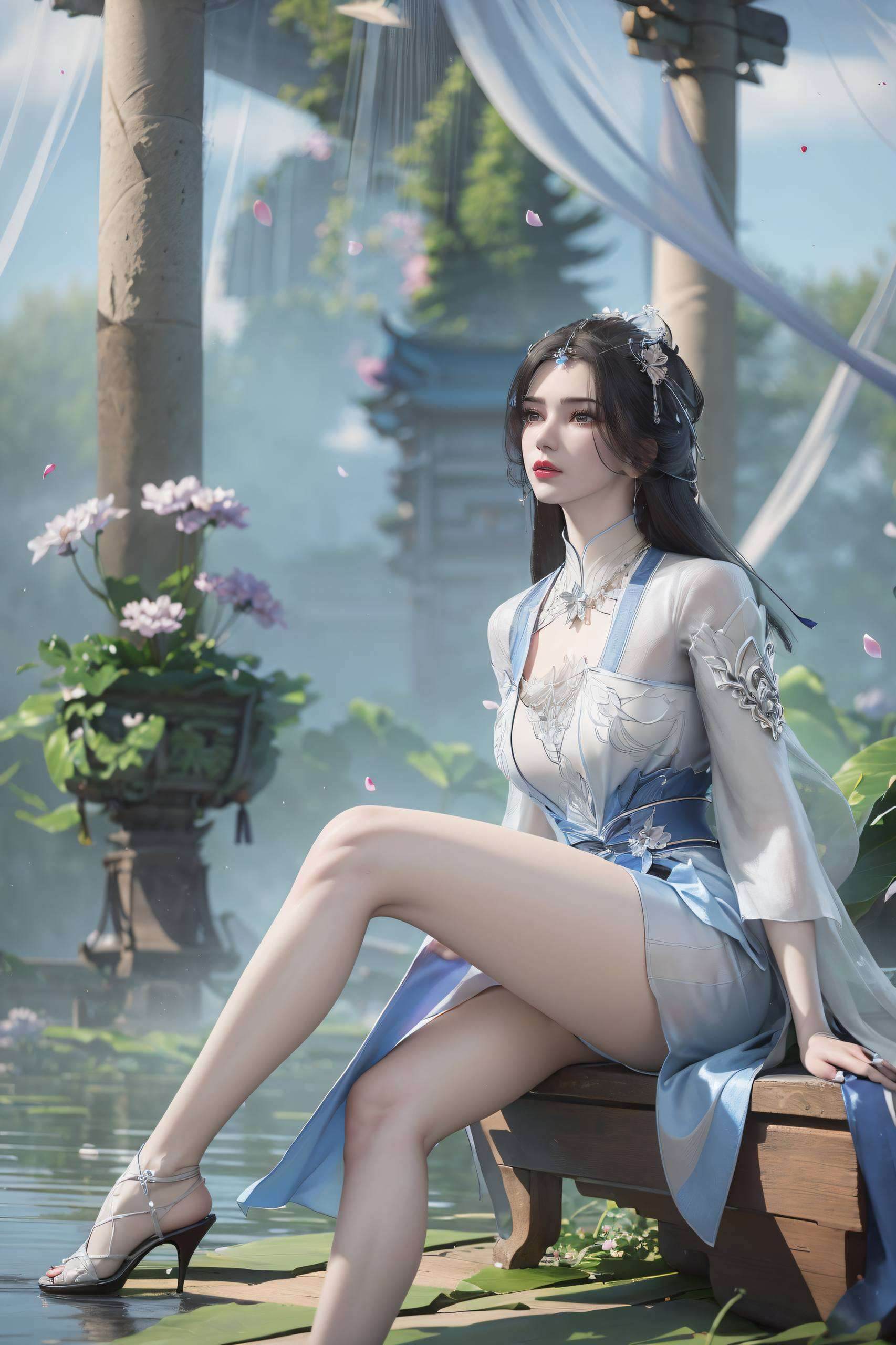 4k高清wallpaper李慕婉高清壁纸ai国漫壁纸图片素材: