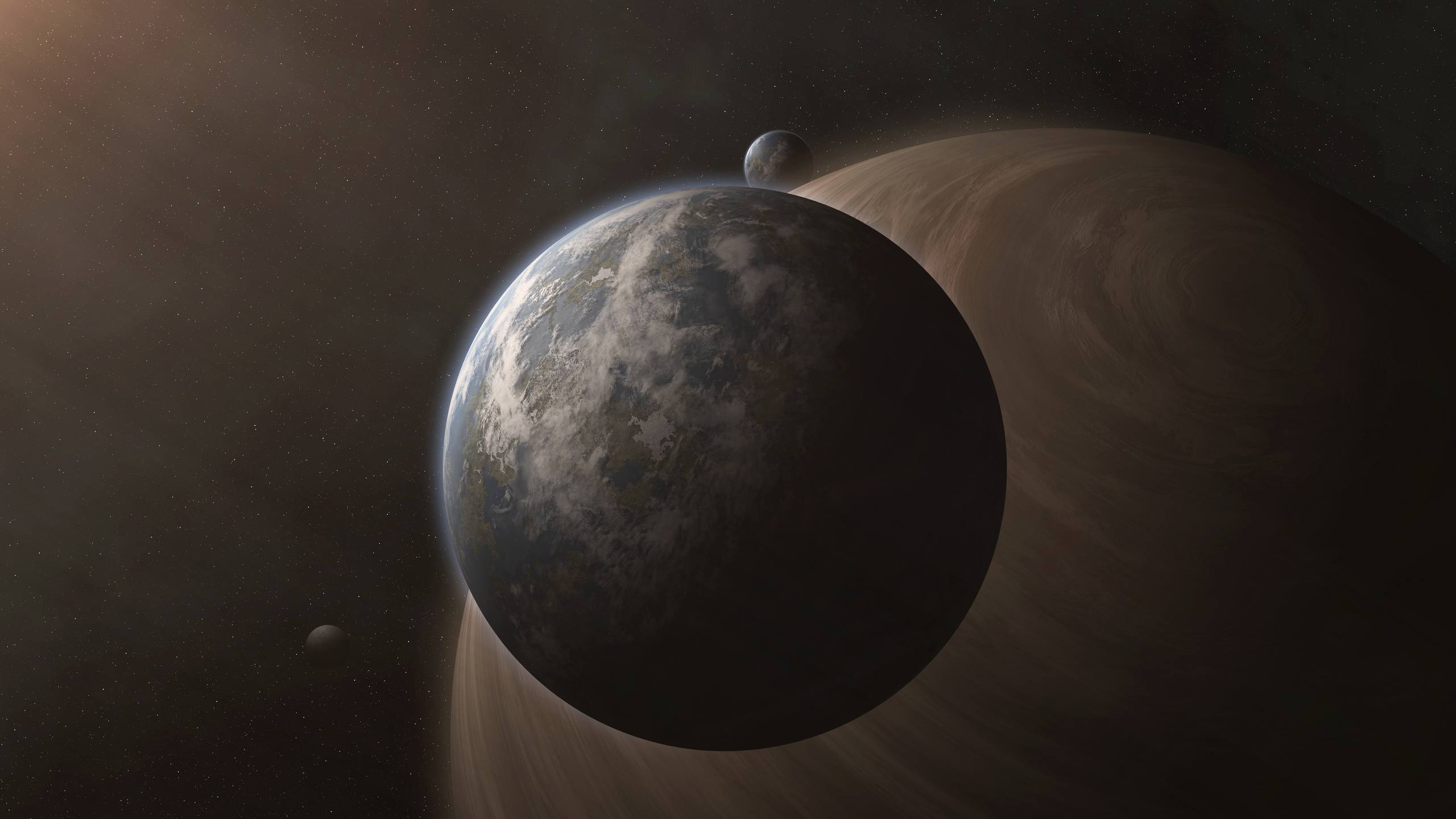 星空壁纸情侣猫咪壁纸预览