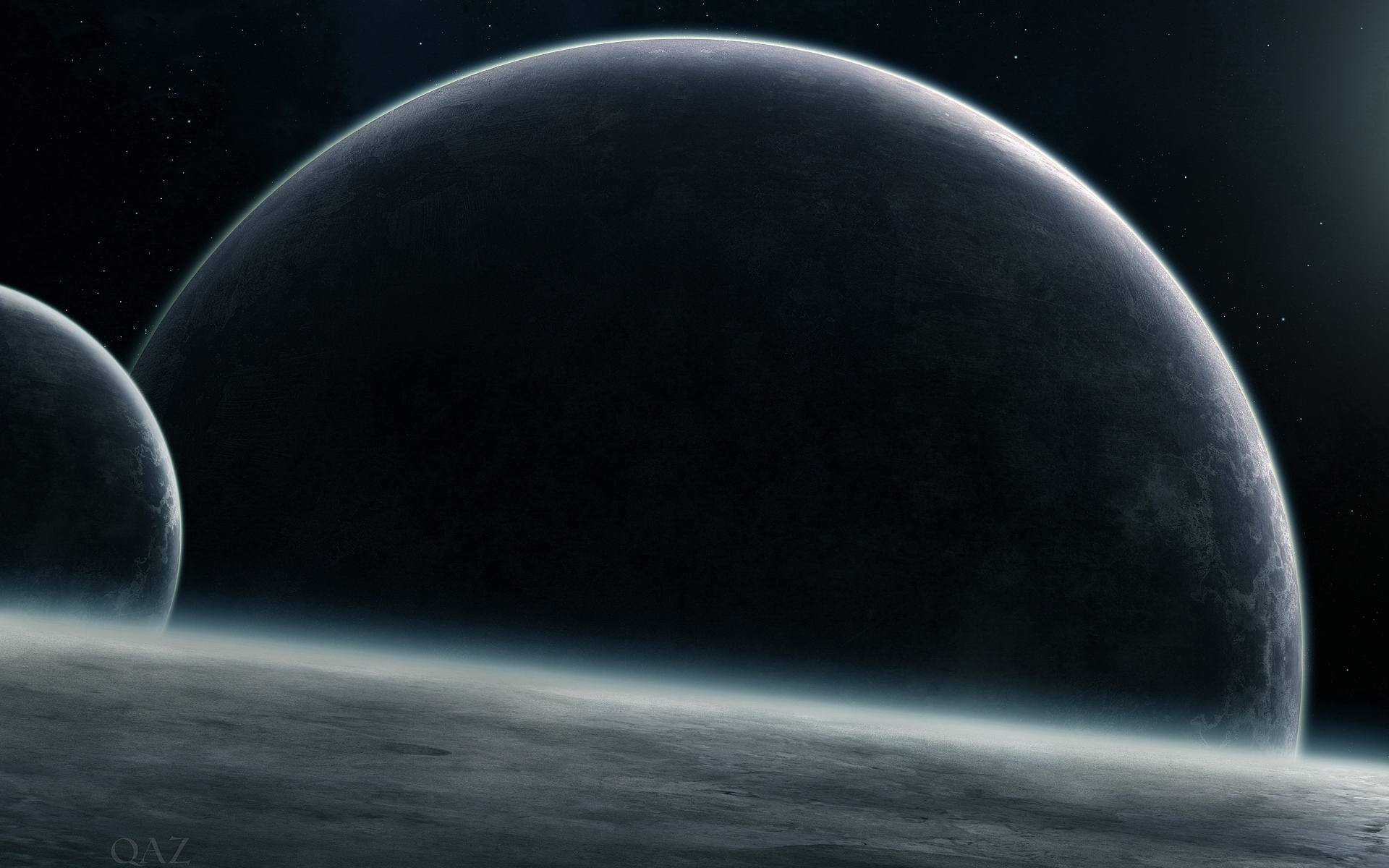 星空壁纸黑色渐变壁纸预览