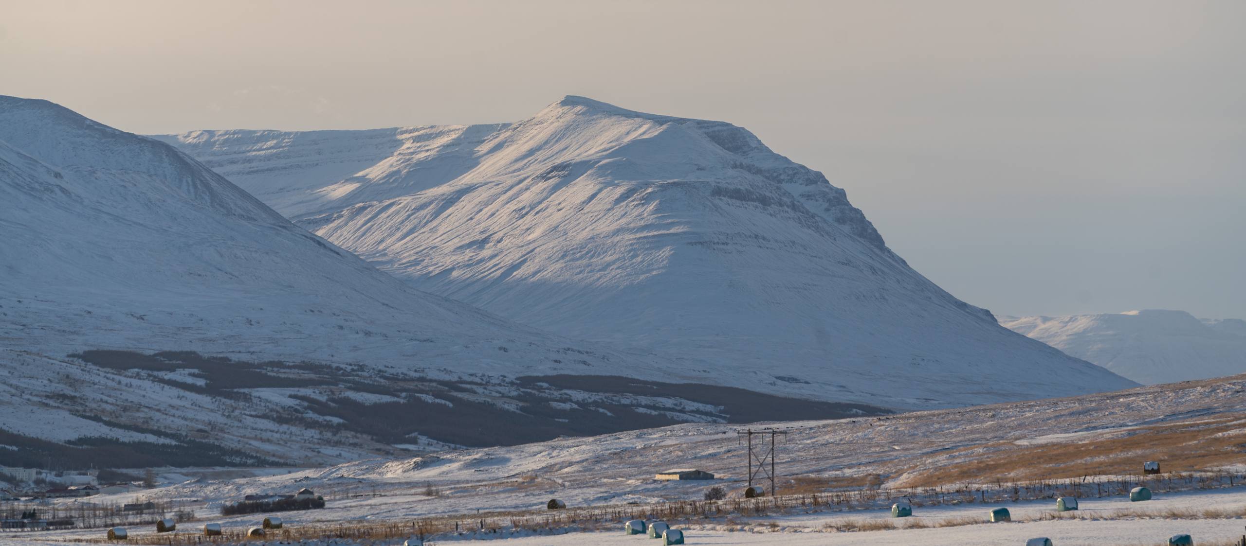 手绘雪山草原壁纸壁纸预览