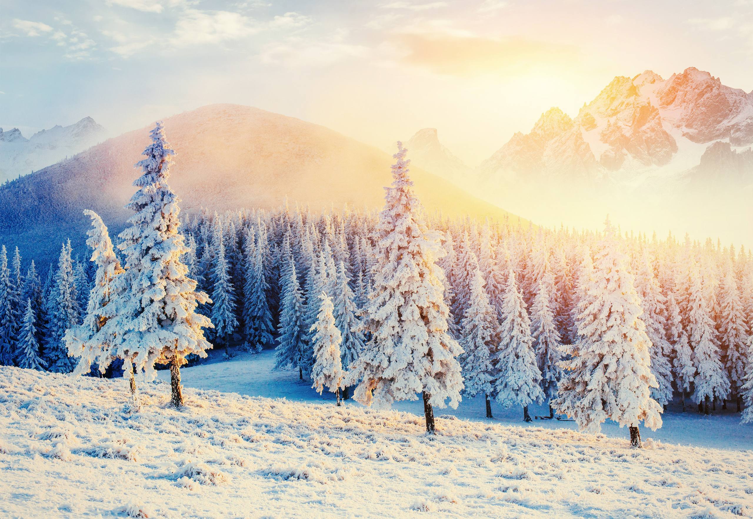 苹果壁纸图片大全雪山壁纸预览