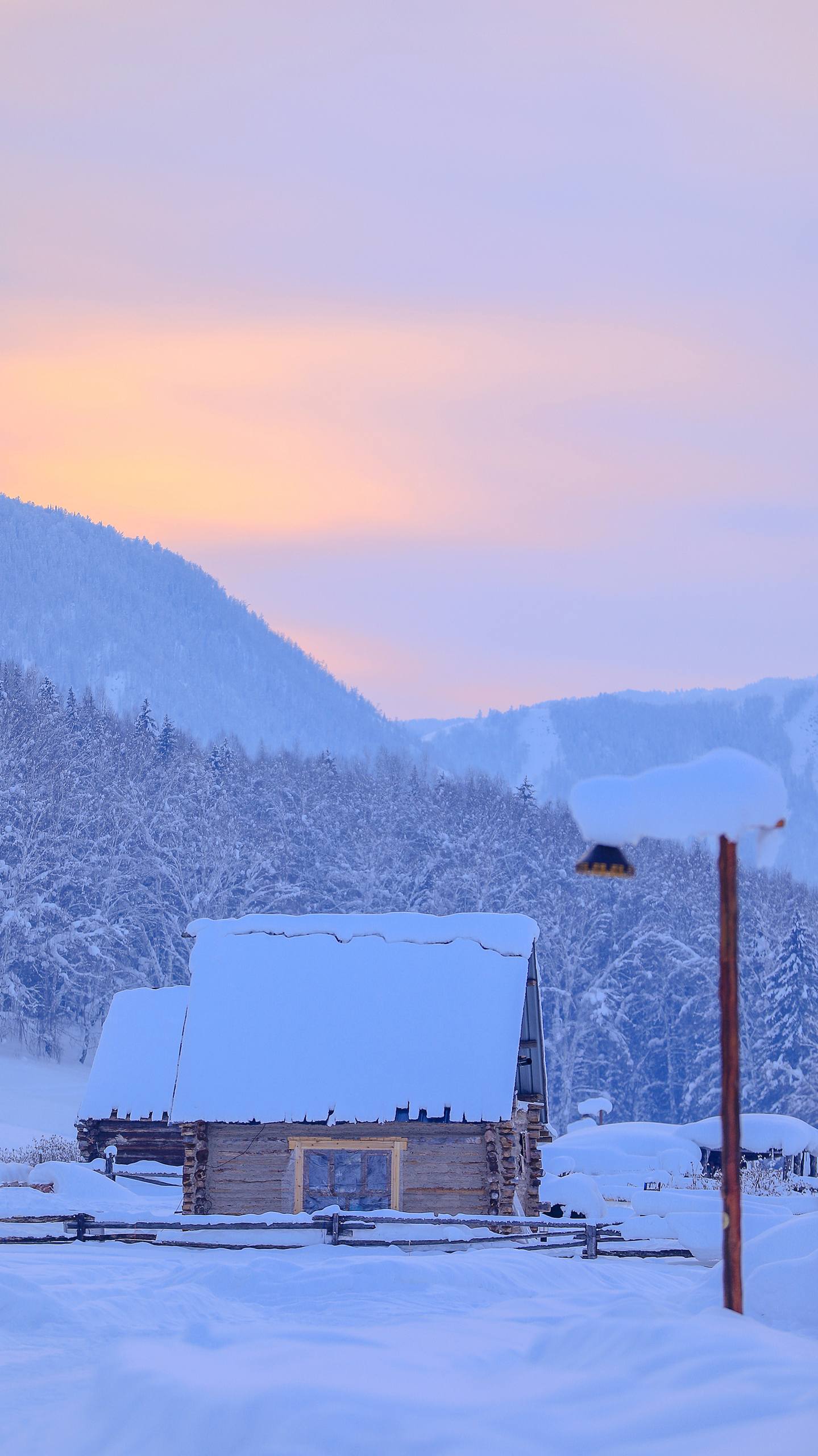 雪山麋鹿壁纸壁纸预览