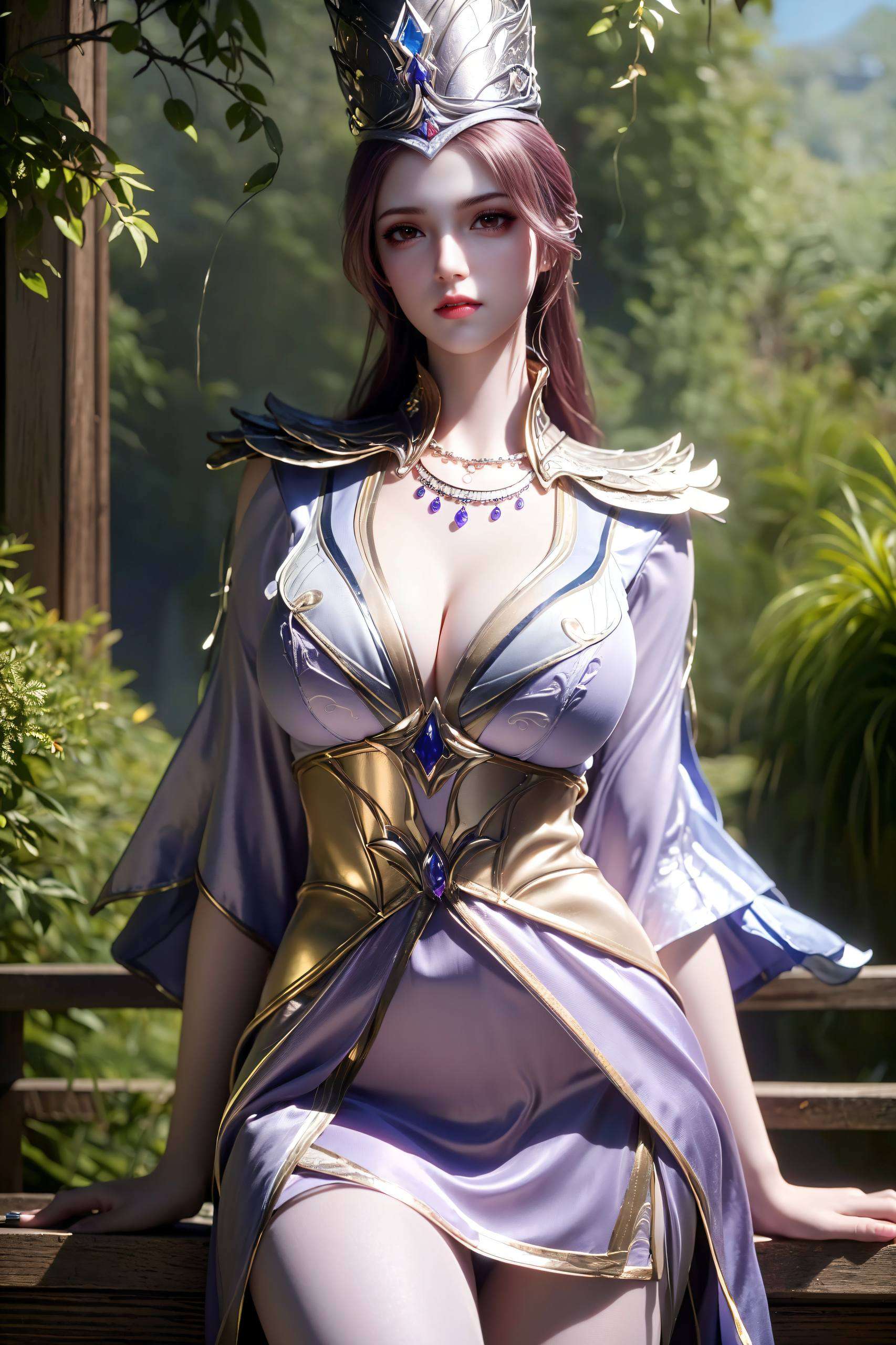 沉浸在1080p高清壁纸的世界感受比比东裸足的古典韵味