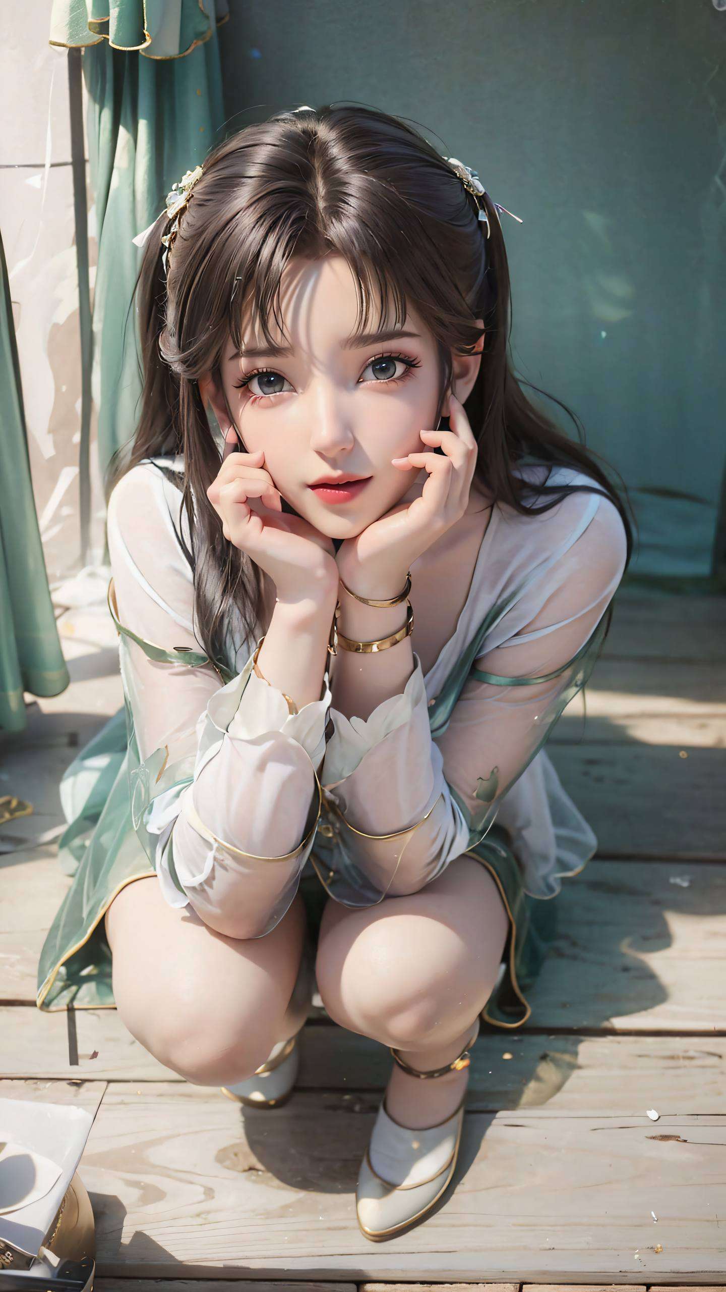 细腻如丝这幅竖屏壁纸