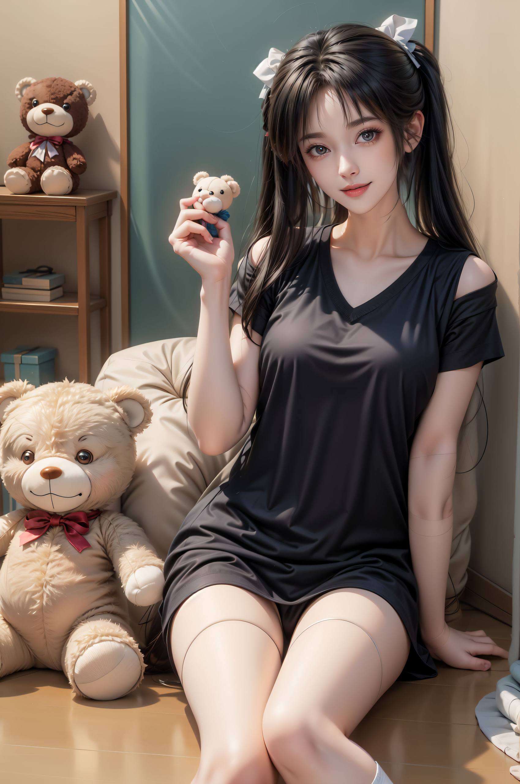 瞬间点亮视觉感官绘制一款融合了波普艺术风格的动漫碧瑶电脑壁纸