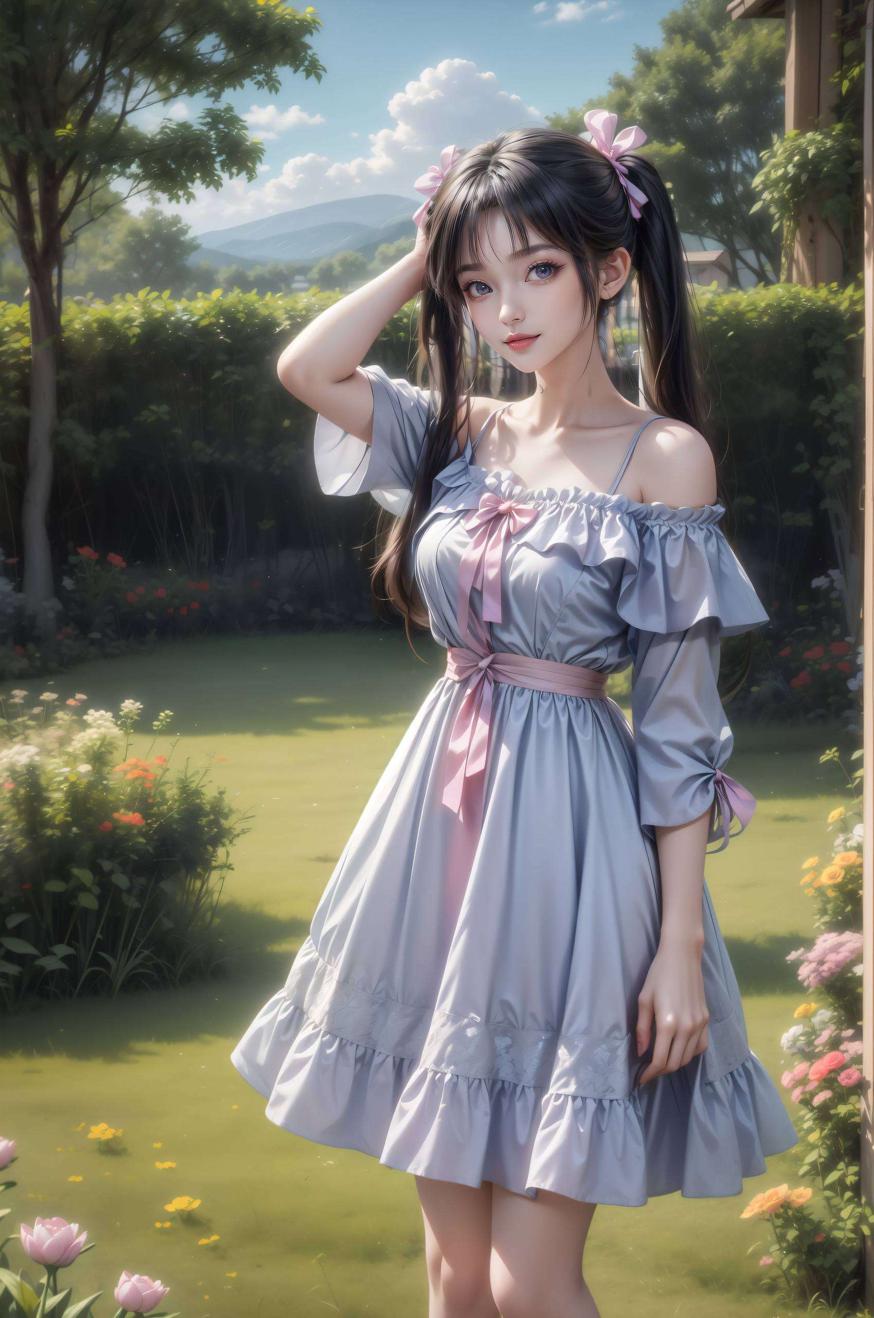 这张完美高清波点iPhone桌面主题碧瑶的灵动眼神、细腻的线条