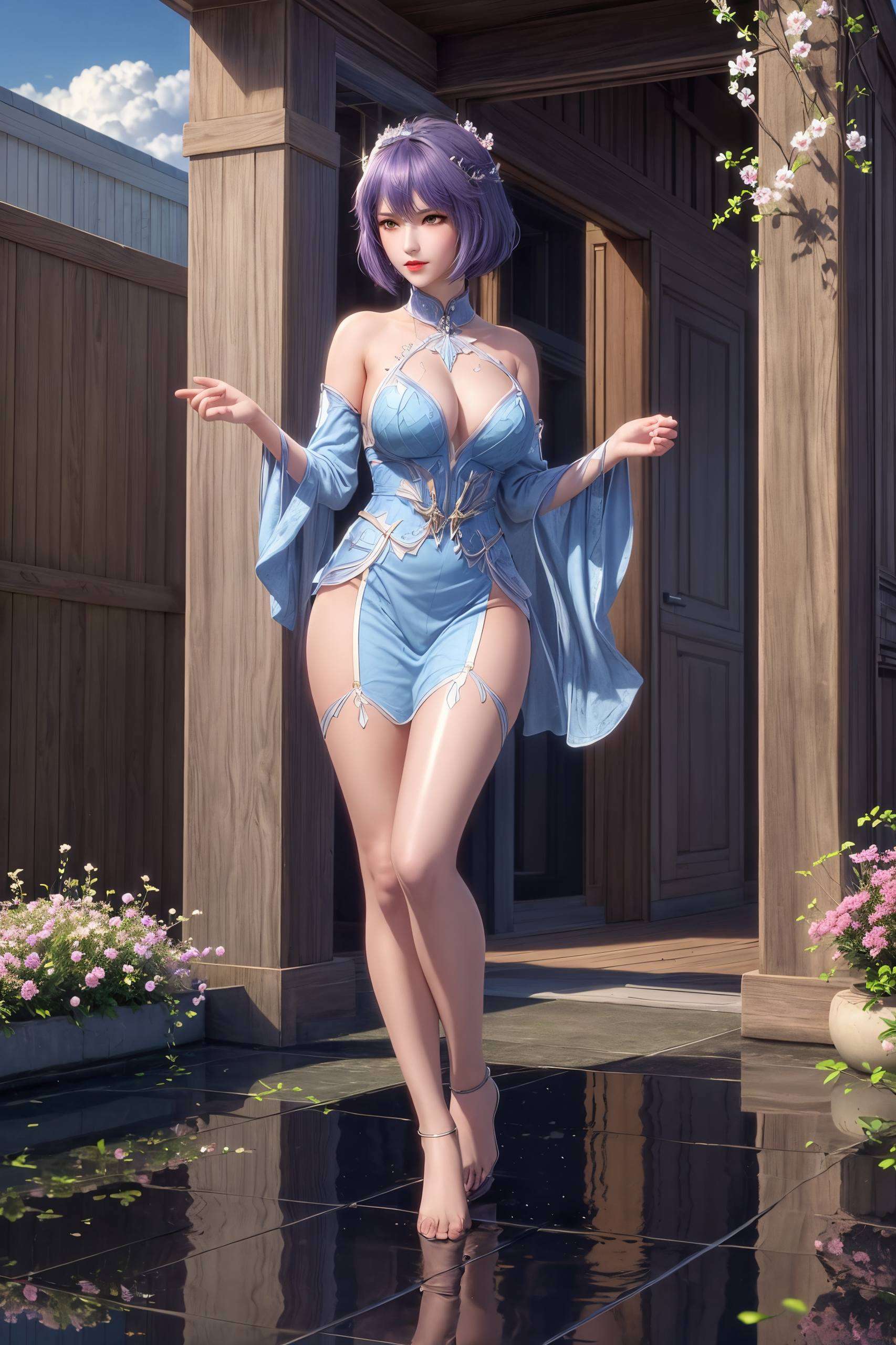 让你与心仪的国漫女神零距离接触感受别样的动漫风情