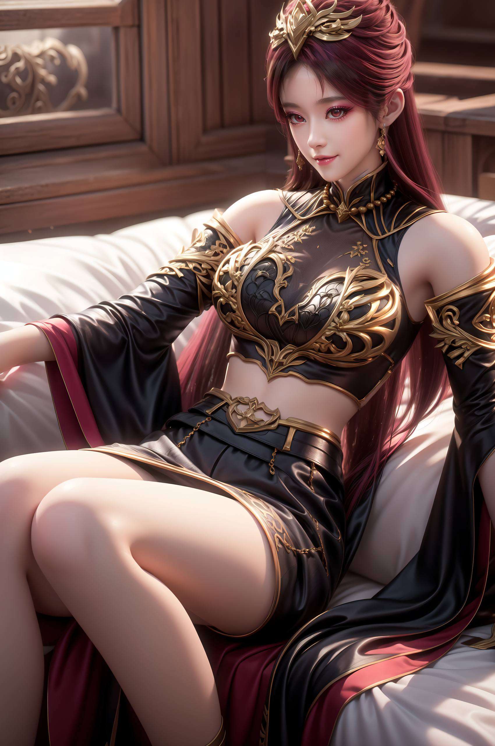 只需轻轻一点将她的神秘与柔美完美融合