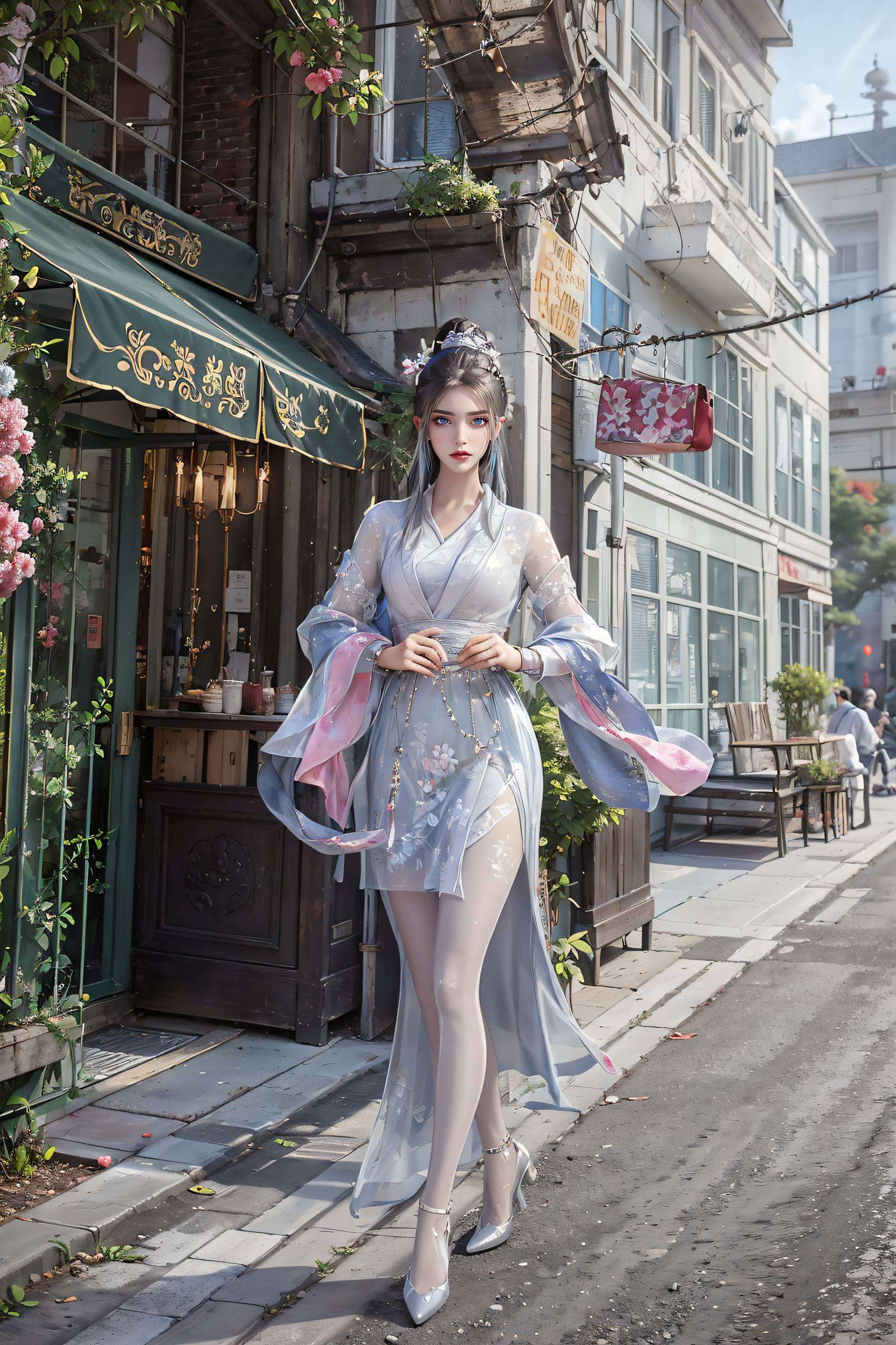 独特的折叠屏设计感受清雪的灵动与静谧之美