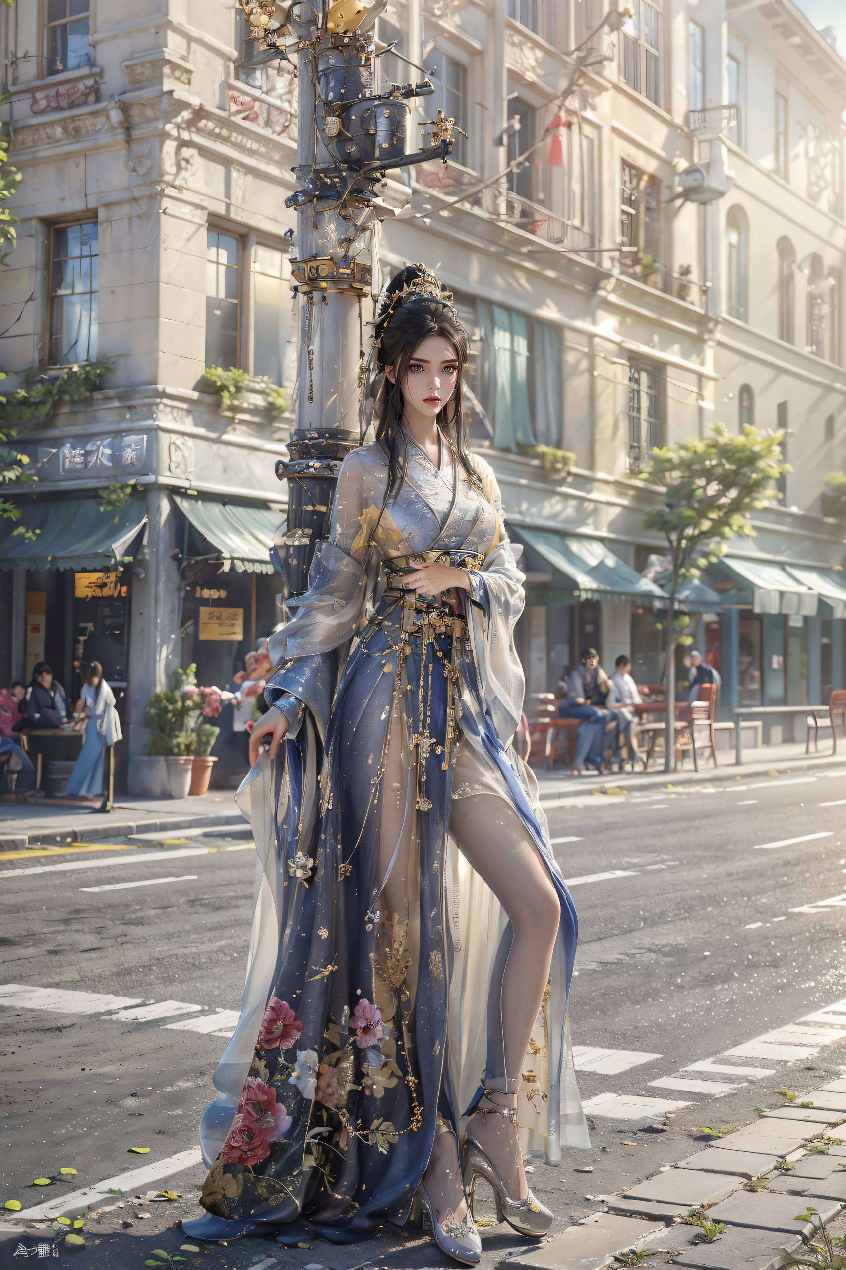将她的风采完美呈现她的每一次凝眸都如春风拂面