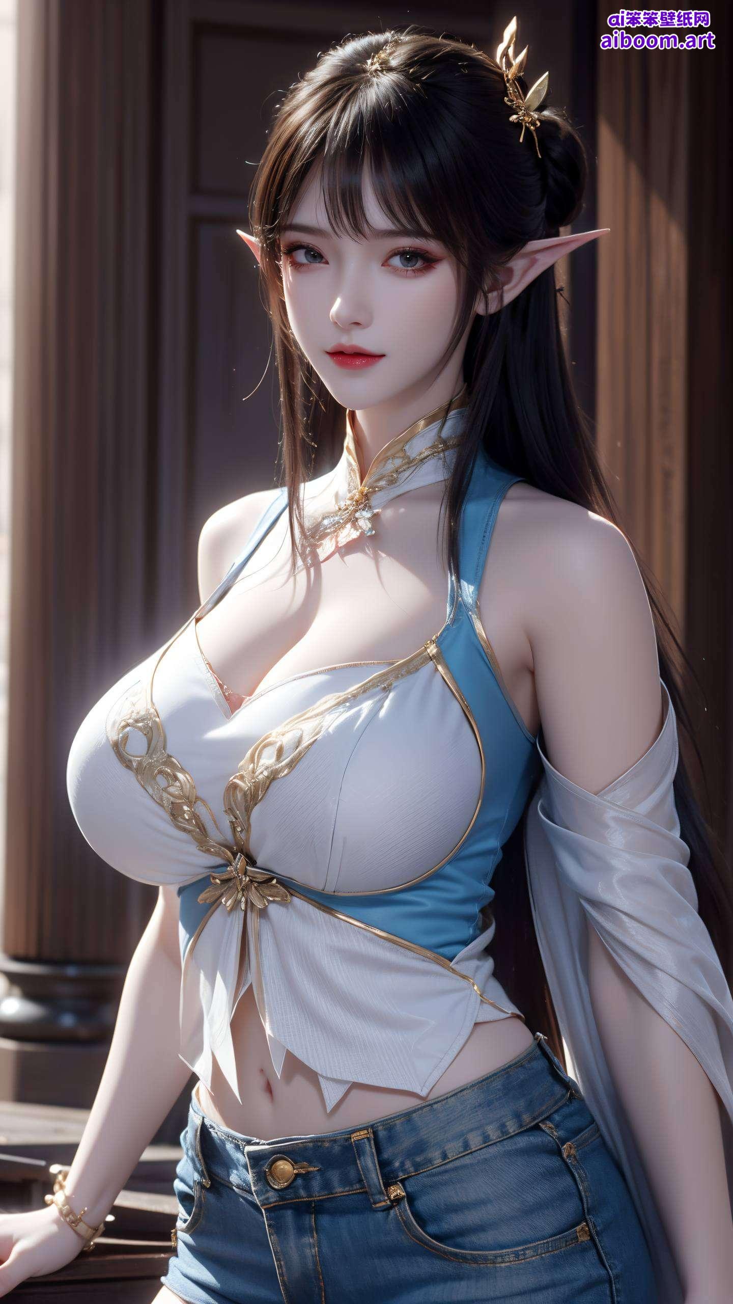 仿佛能闻到她发间的幽香穿梭于古典与现代之间