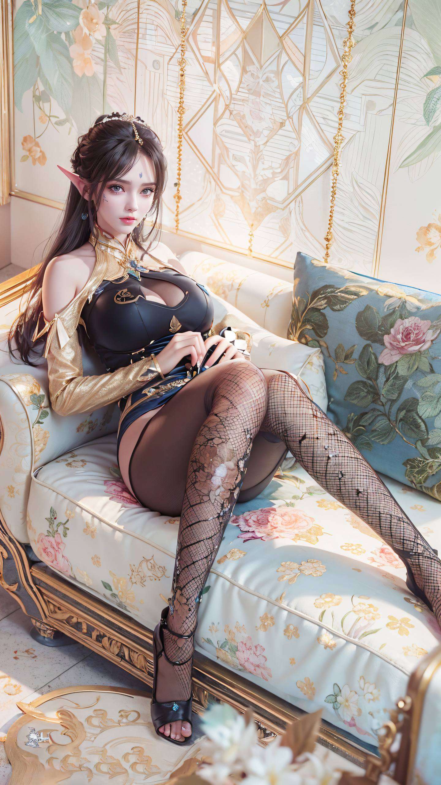 为你的电脑或手机带来独特的视觉盛宴让凤清儿的优雅气质跃然墙上