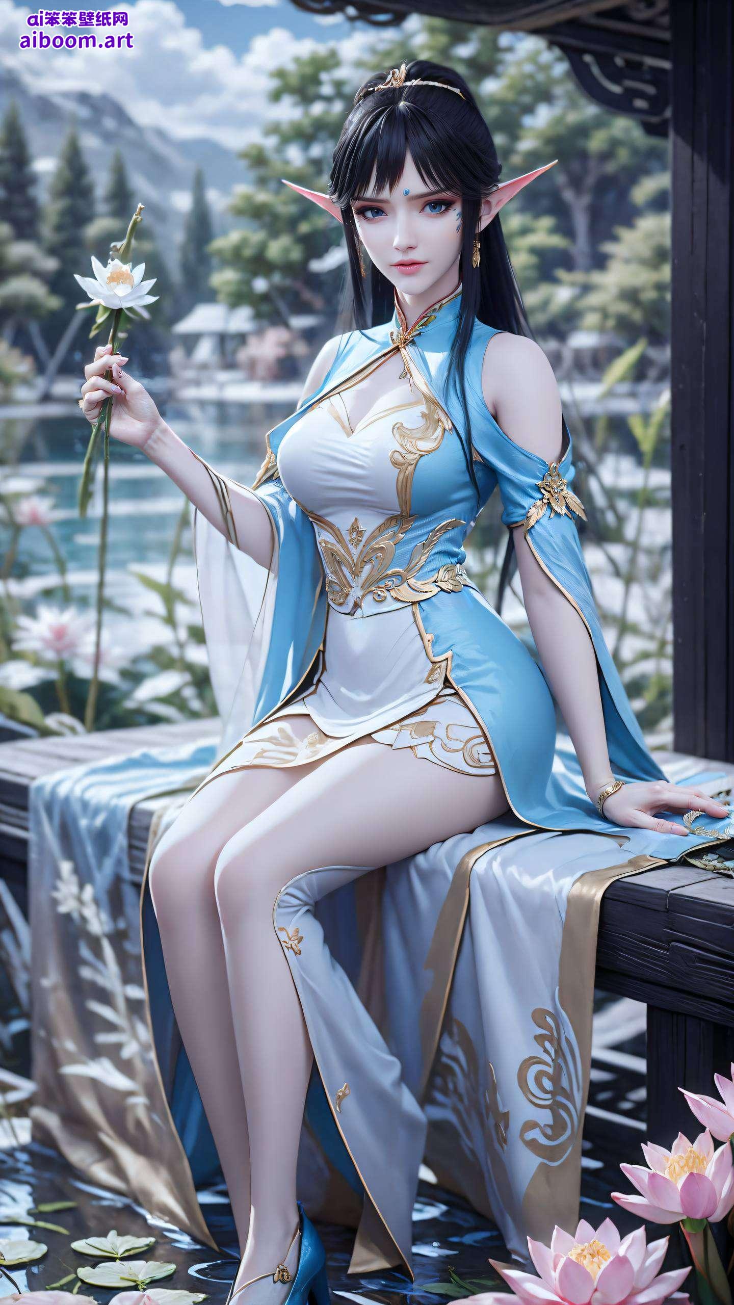 每一次解锁感受她那不染尘埃的清新气质