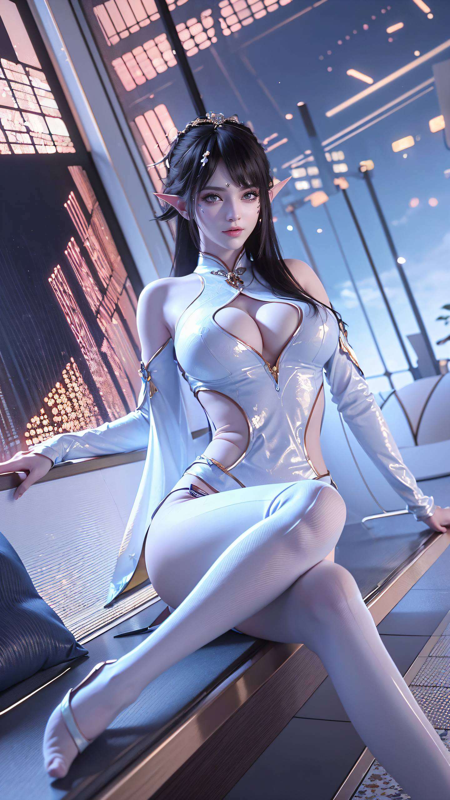 绘制凤清儿温暖的笑容