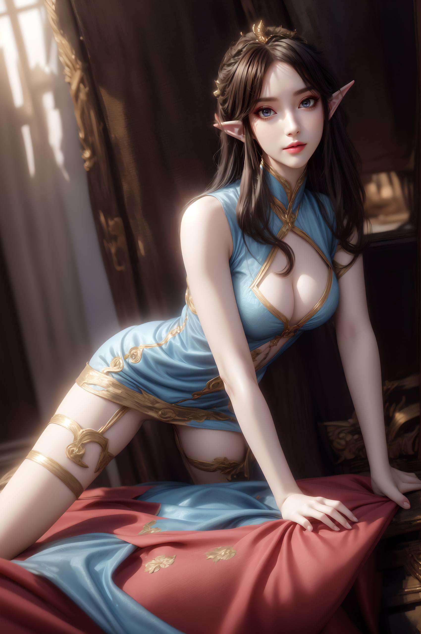 眼神深邃个性鲜明