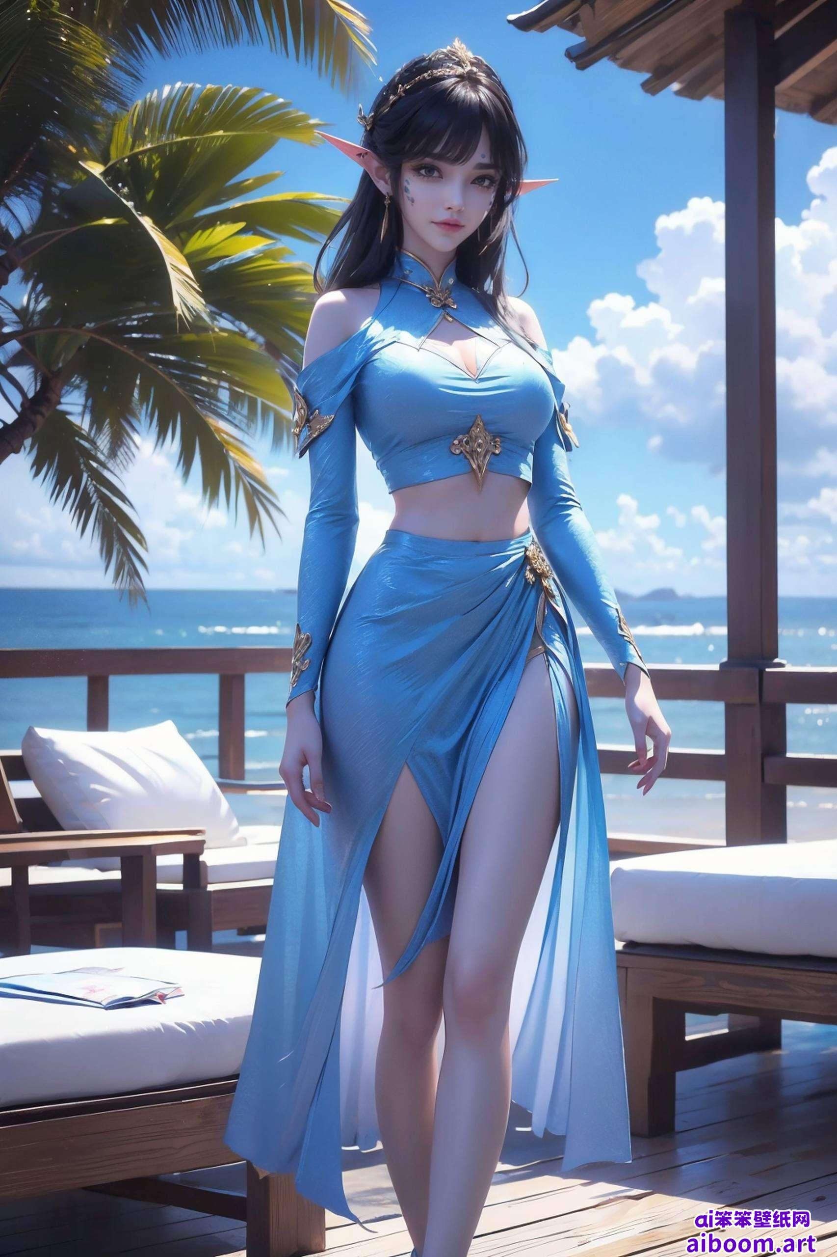 无论是清新脱俗的淡雅风格以AI素材凤清儿绝美图片为核心