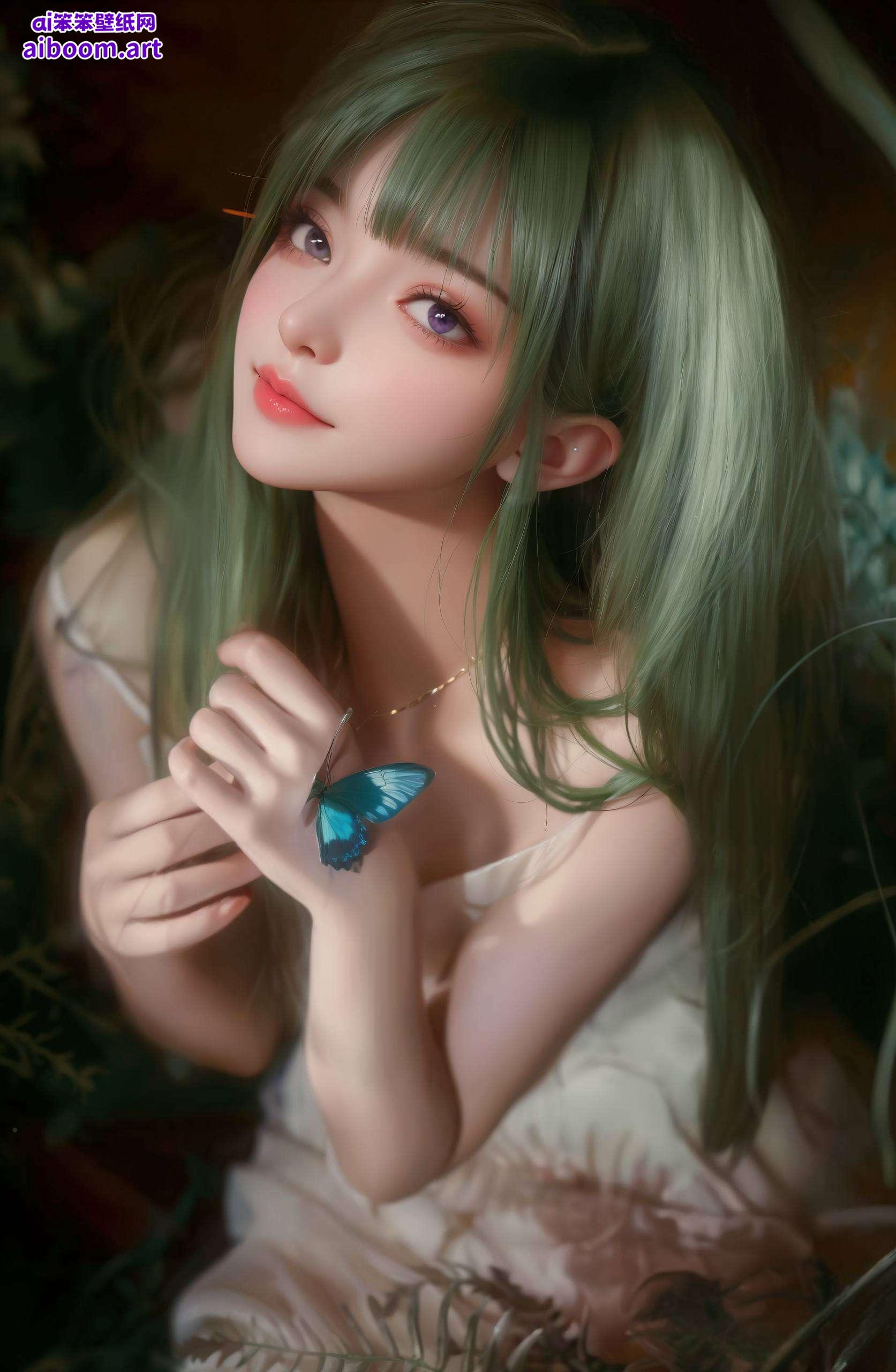 每一帧都如诗如画AI绘画的芙蕖角色骨骼素材