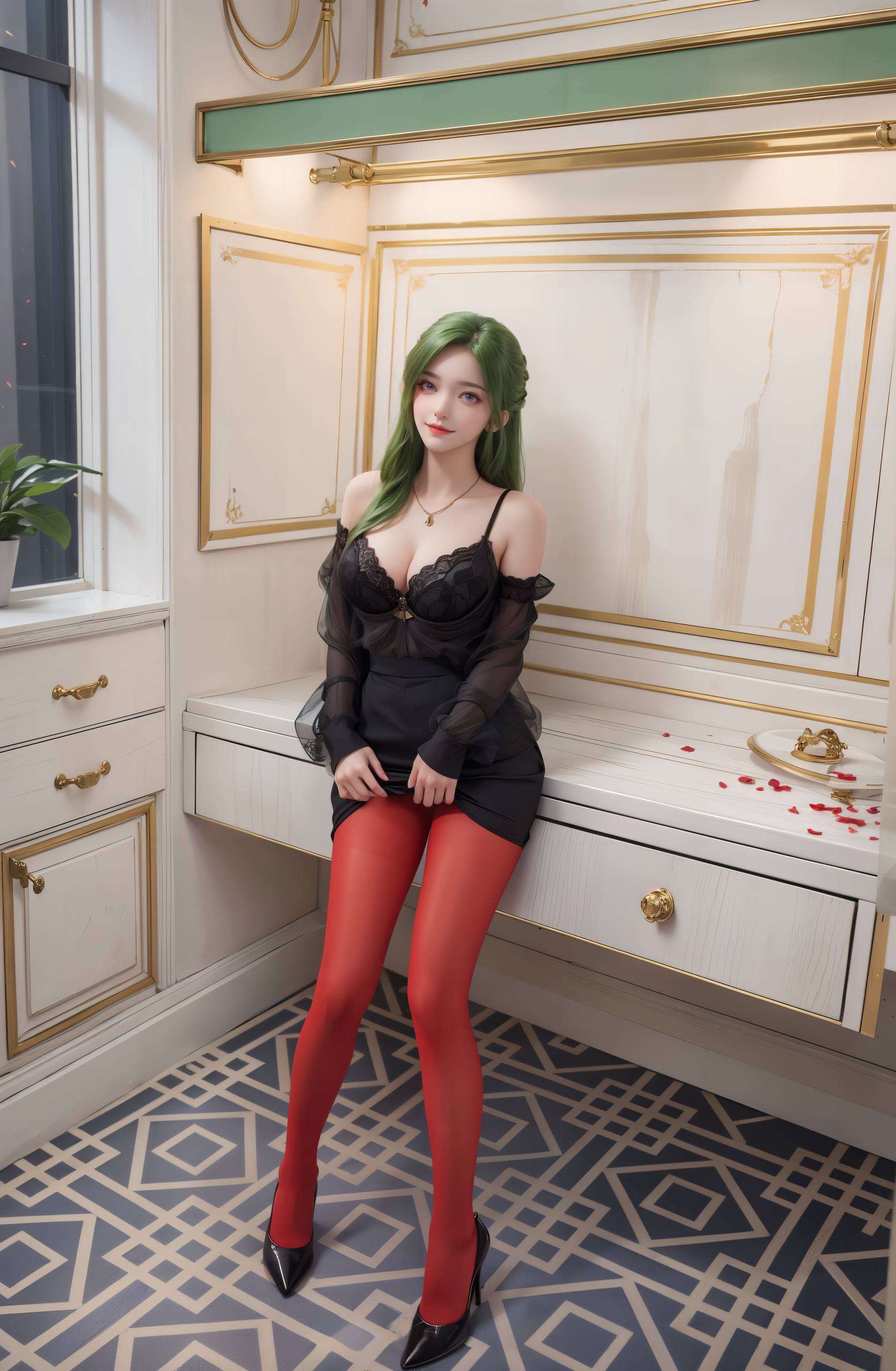 一睹高冷女神的芳华精致细节展现了她独特的魅力