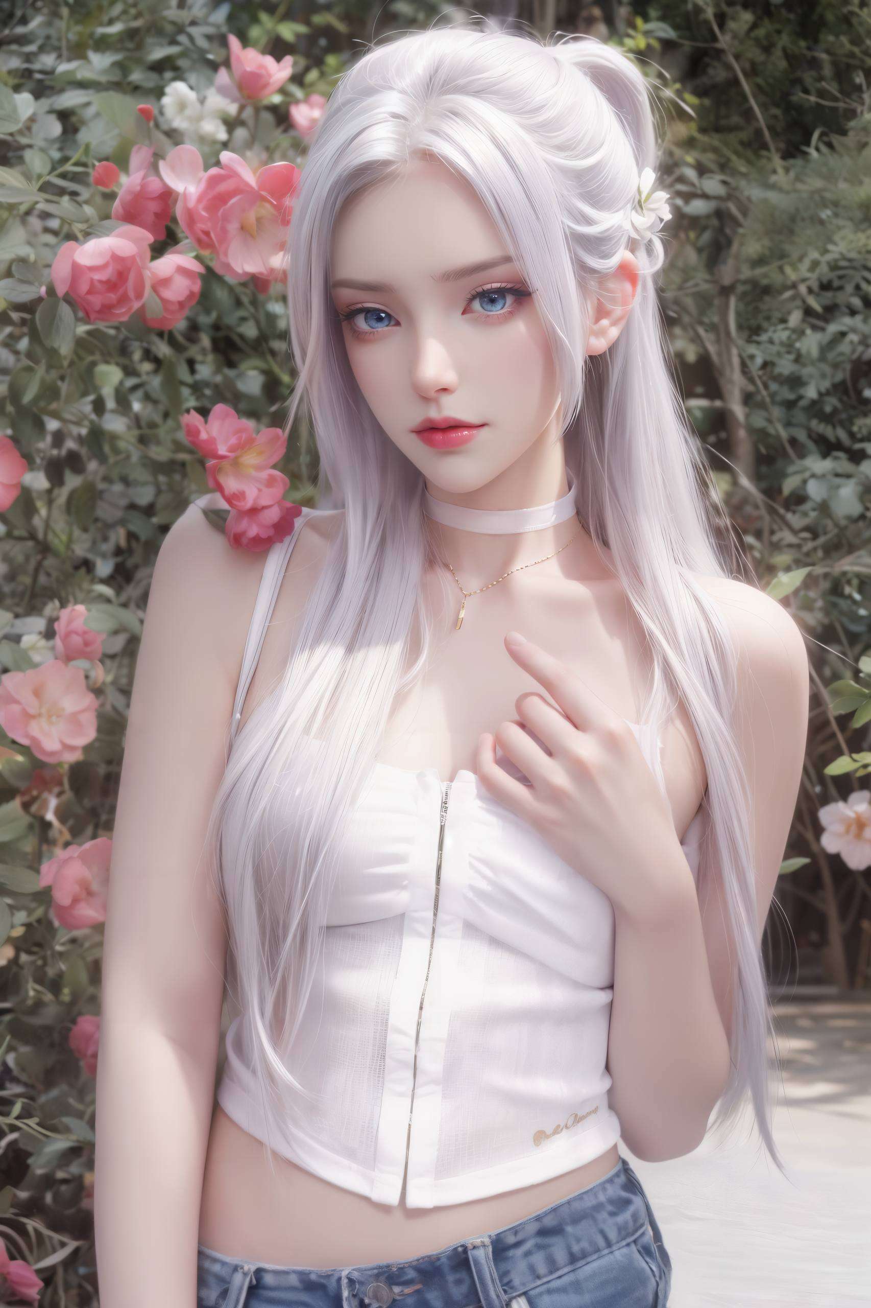 以动漫角色韩月真身为主题高清画质
