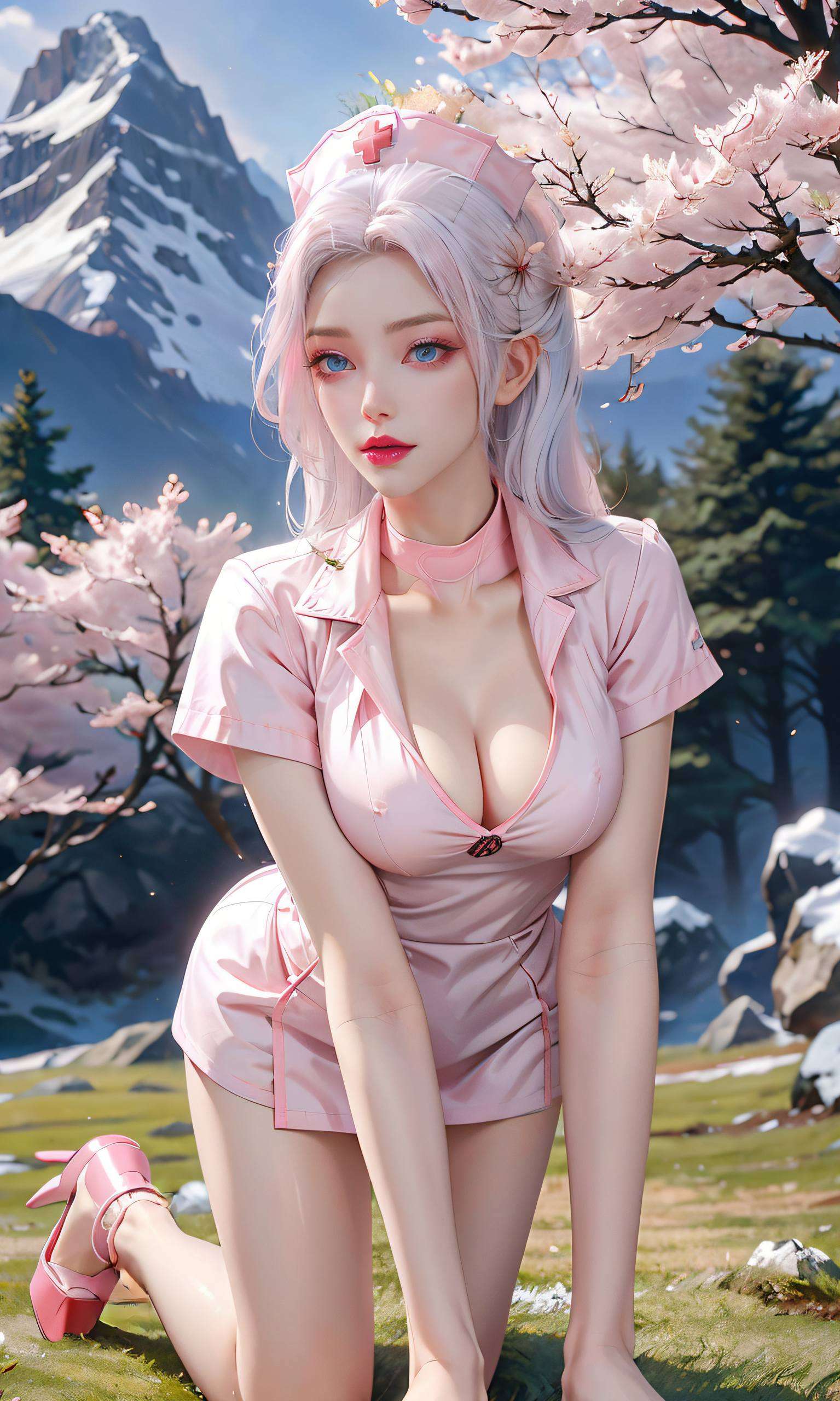 《AI绘画角色笑容素材免费壁纸合集iPad墙纸》感受国漫之美！