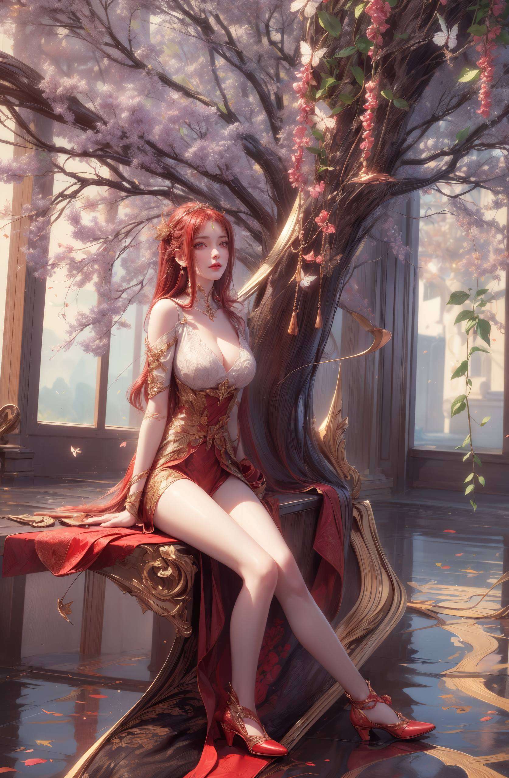 轻松一点想要获得这张独一无二的iPhone桌面？只需在App Store搜索“红凰壁纸”