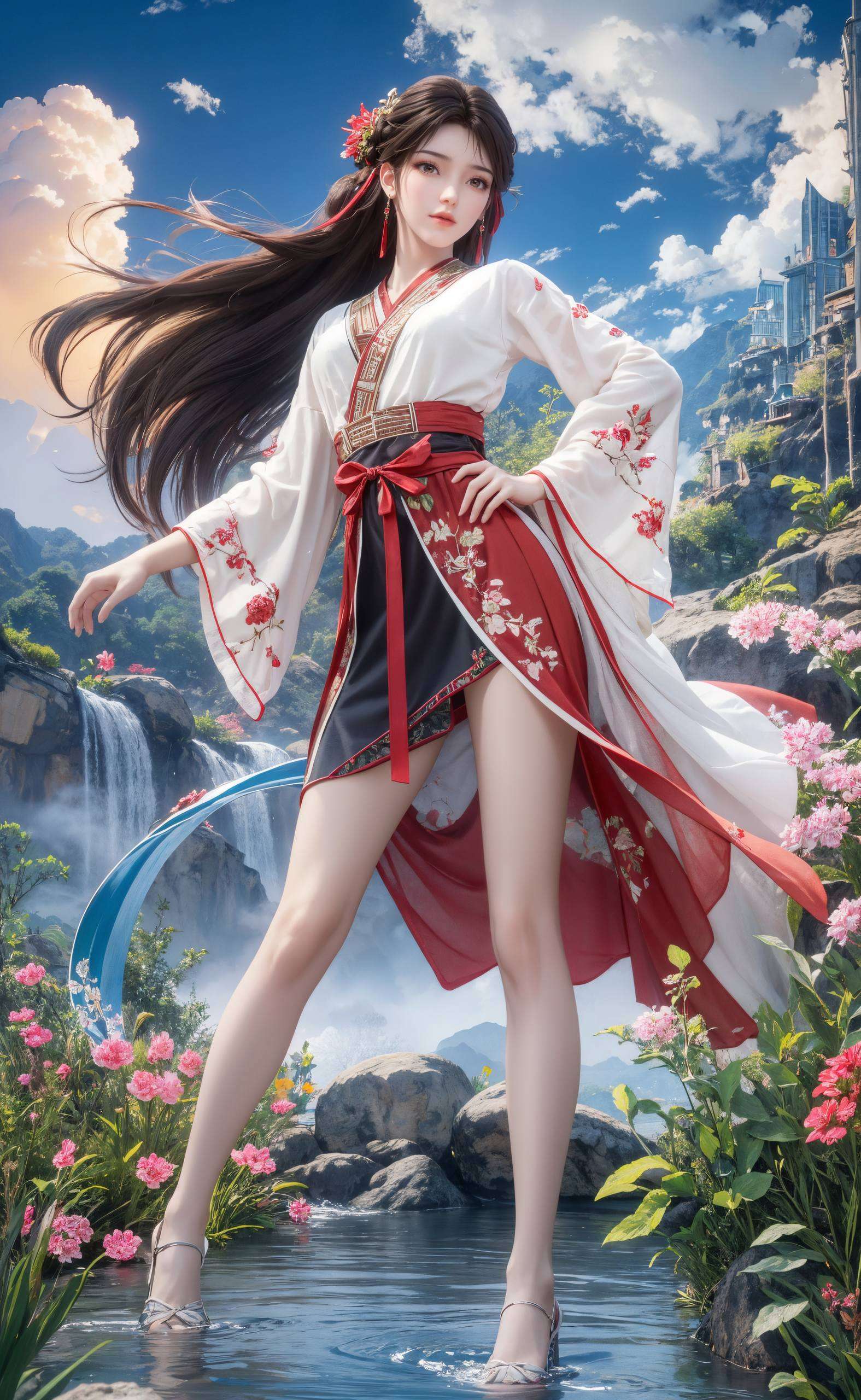 为你的Win10桌面增添一抹古典韵味火灵儿舞动的身姿与石昊坚定的眼神交织成一幅古香古色的画卷