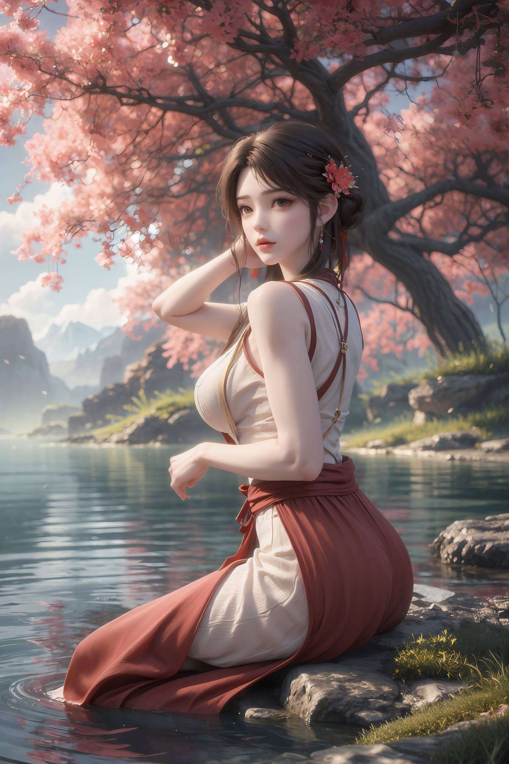 1080p的高清画质仿佛火灵儿就在眼前舞动