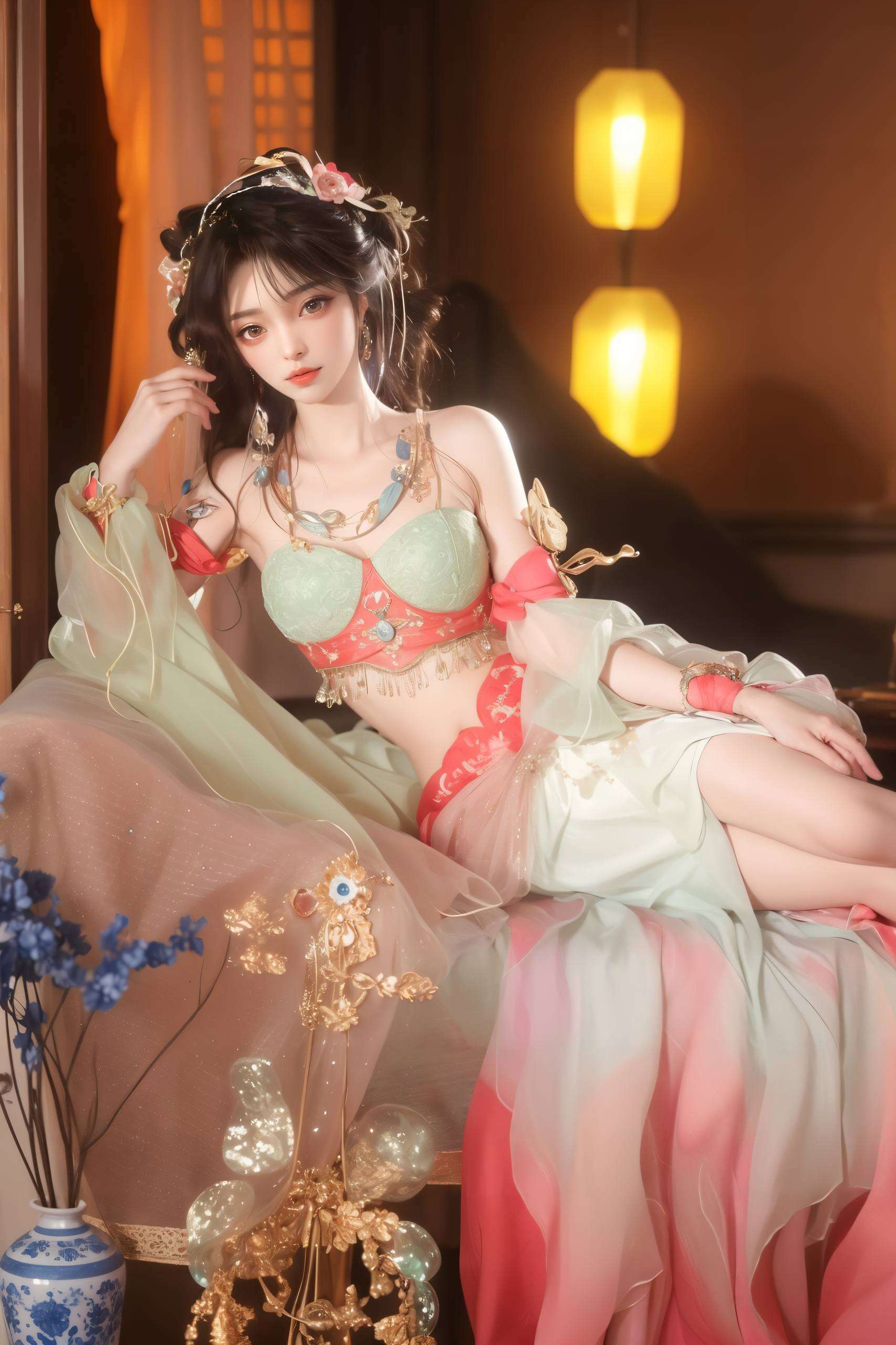 绚烂的色彩搭配以4K超清晰画质捕捉了国漫女主的灵动神韵