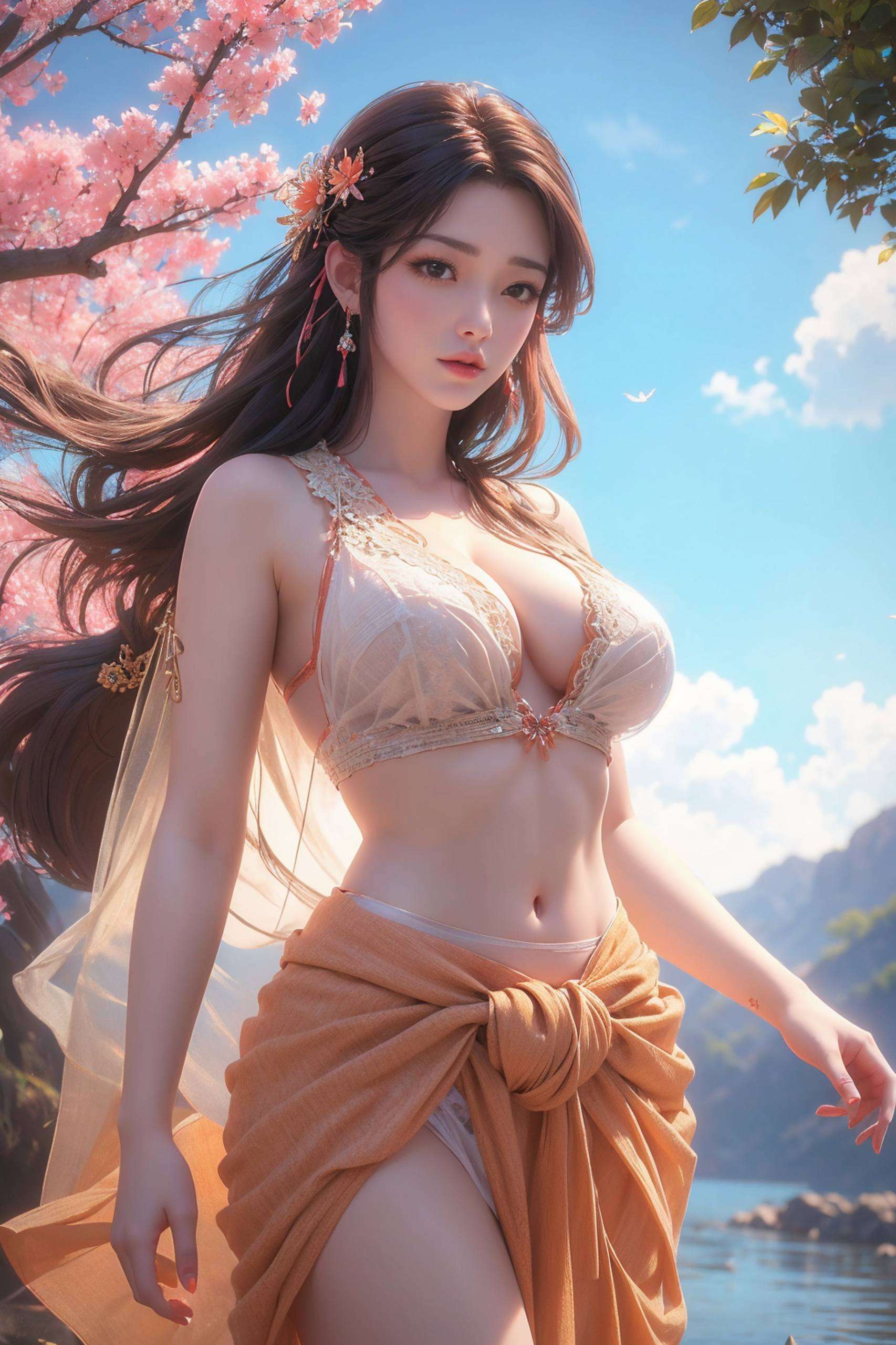静谧安宁冰火灵儿壁纸