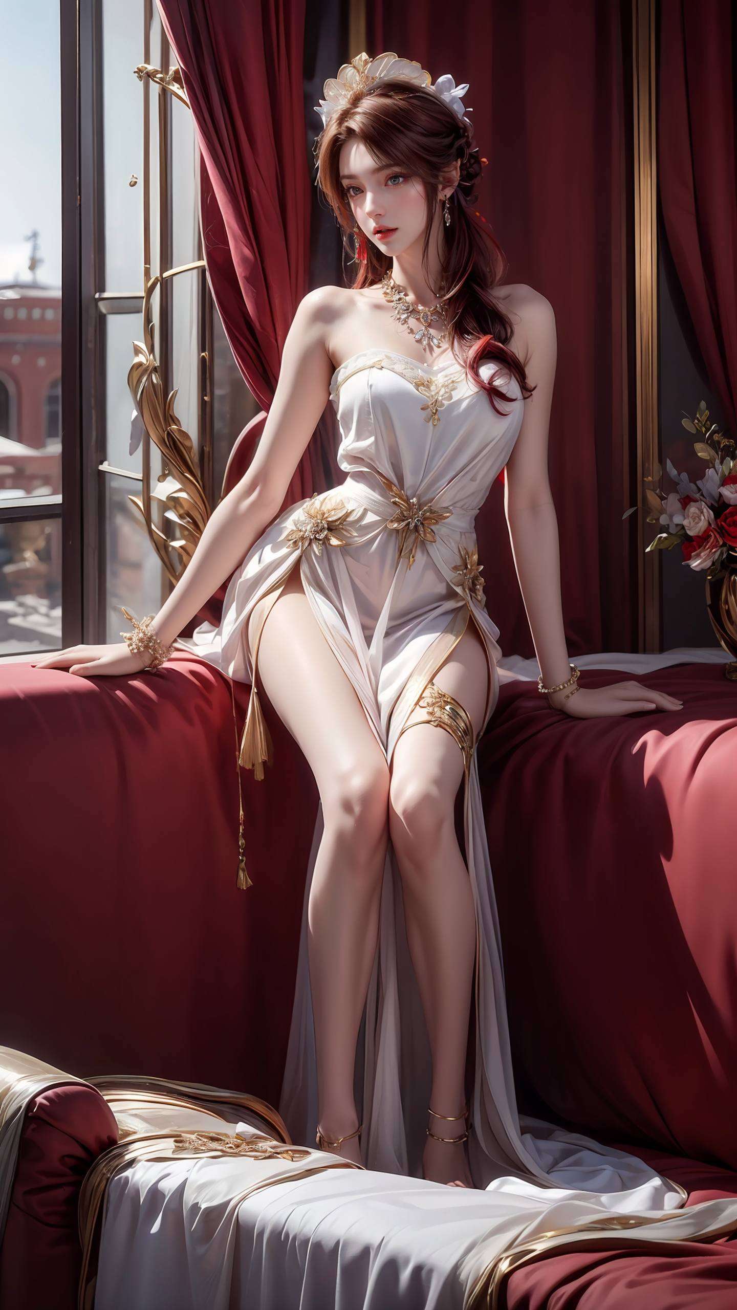 国漫女主的灵动魅力这张笔记本壁纸