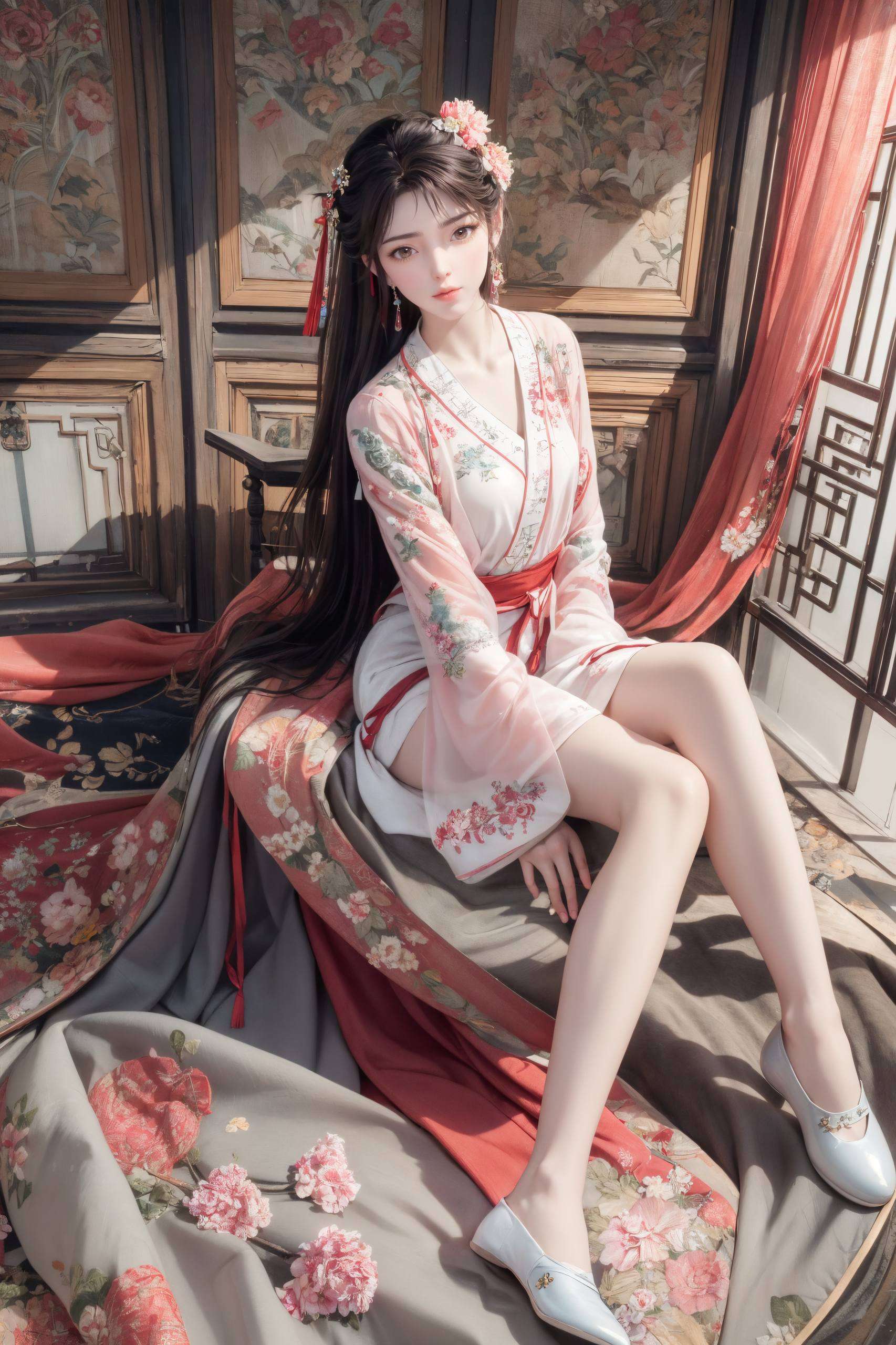 高清画质让火灵儿灵动飘逸的形象跃然纸上以国漫美女火灵儿为主题