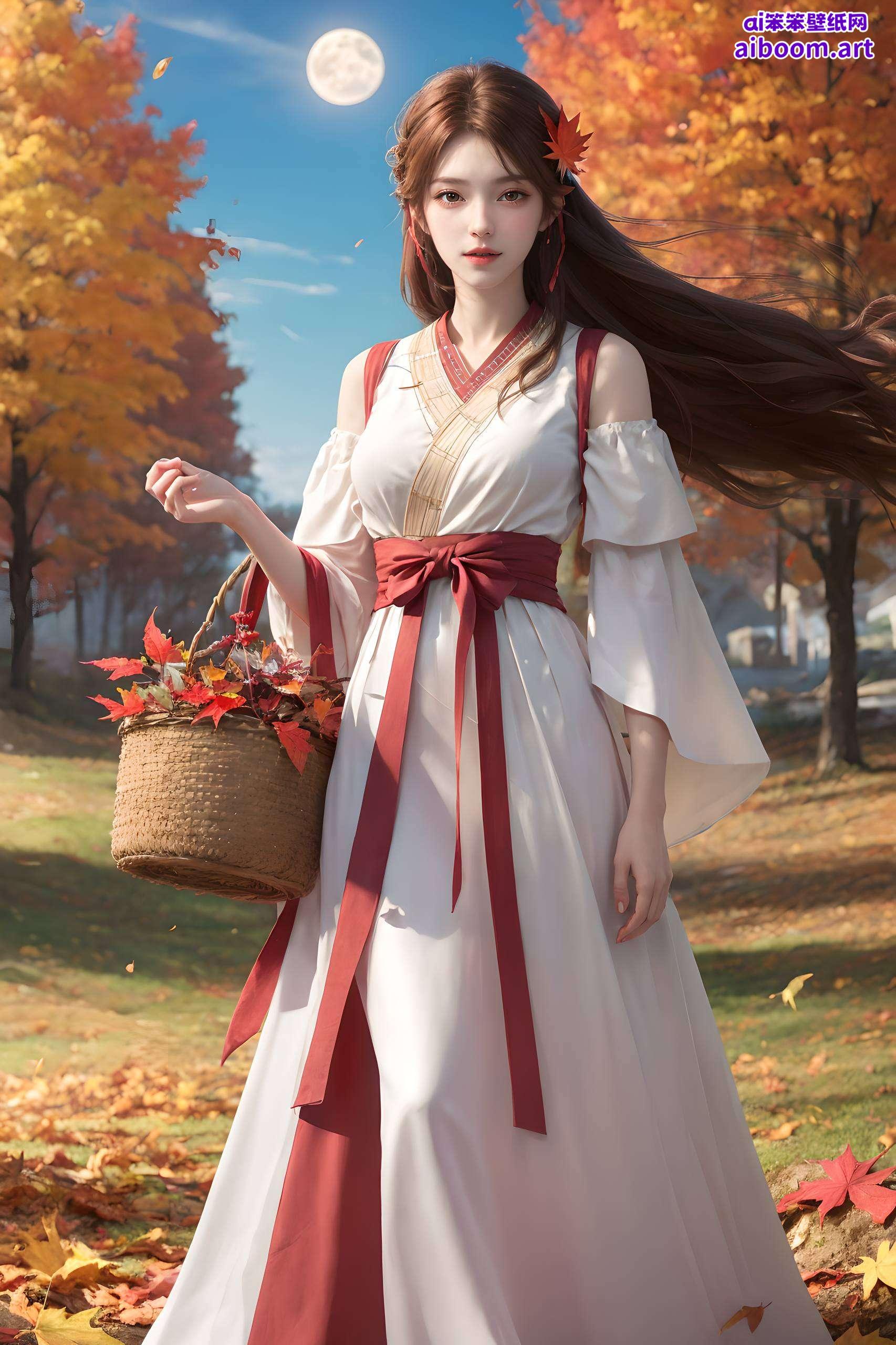 国漫美女潮图壁纸火灵儿炫酷壁纸