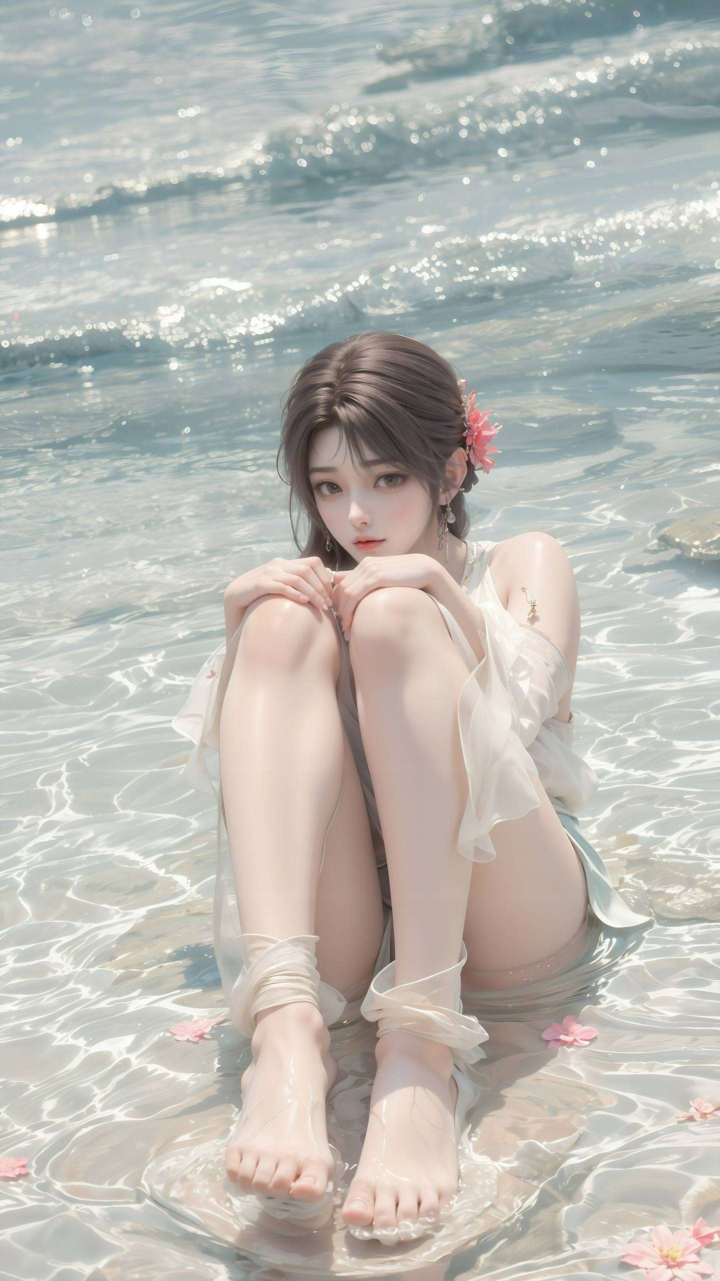 以火灵儿的美艳灵动为灵感融合细腻的花卉纹理