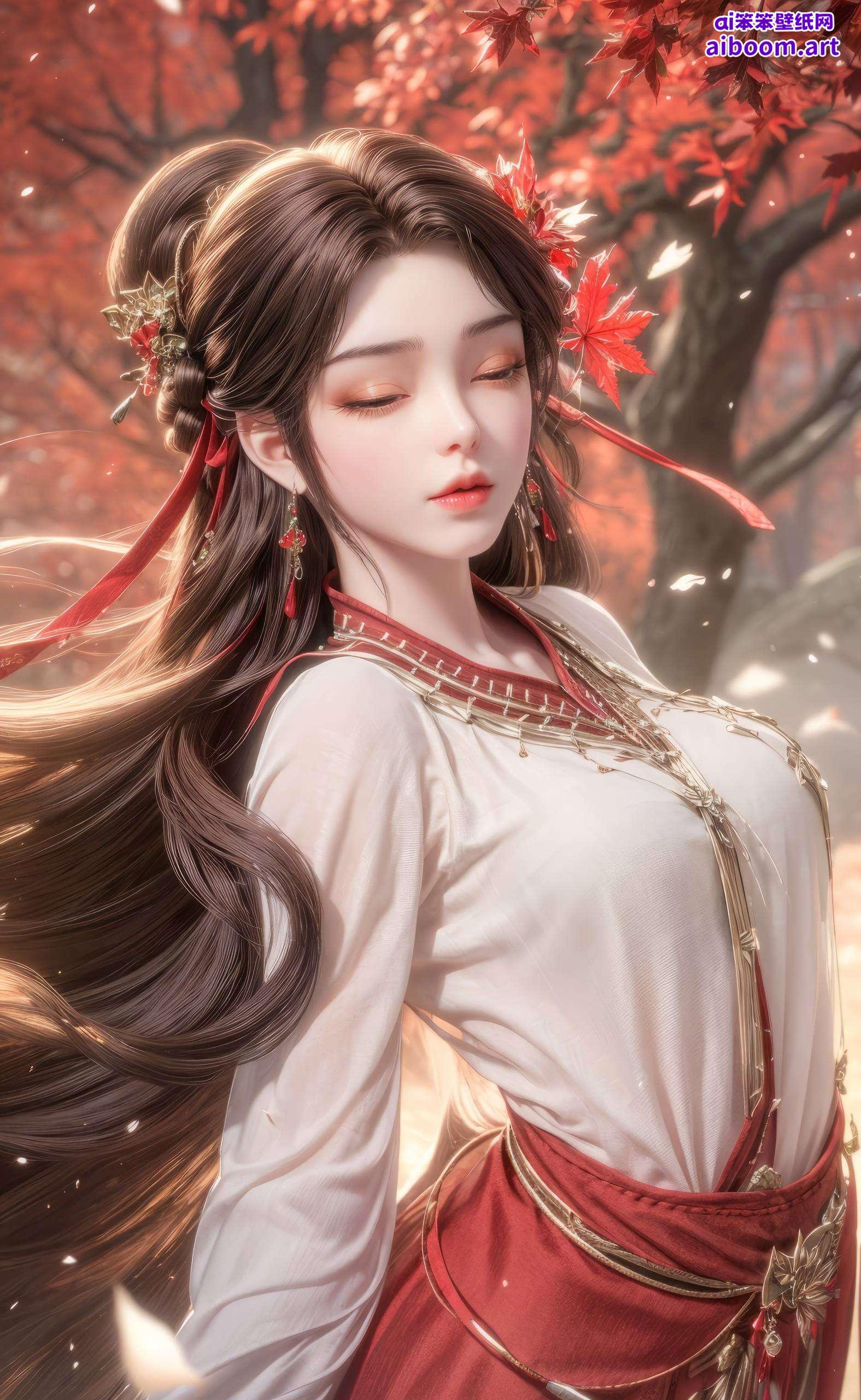 让你的手机瞬间变身国漫风情馆！快来体验吧！感受火灵儿的灵动与碧瑶的柔美