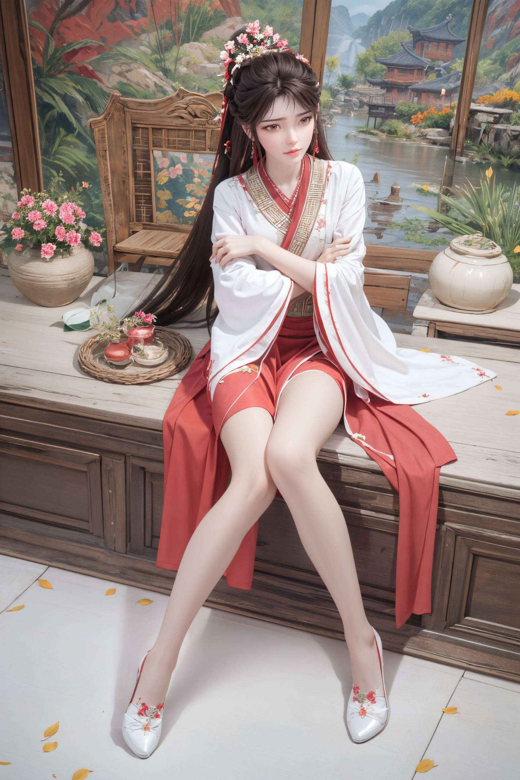 2560p的超清分辨率这幅手绘高清壁纸将为你带来温馨与灵动