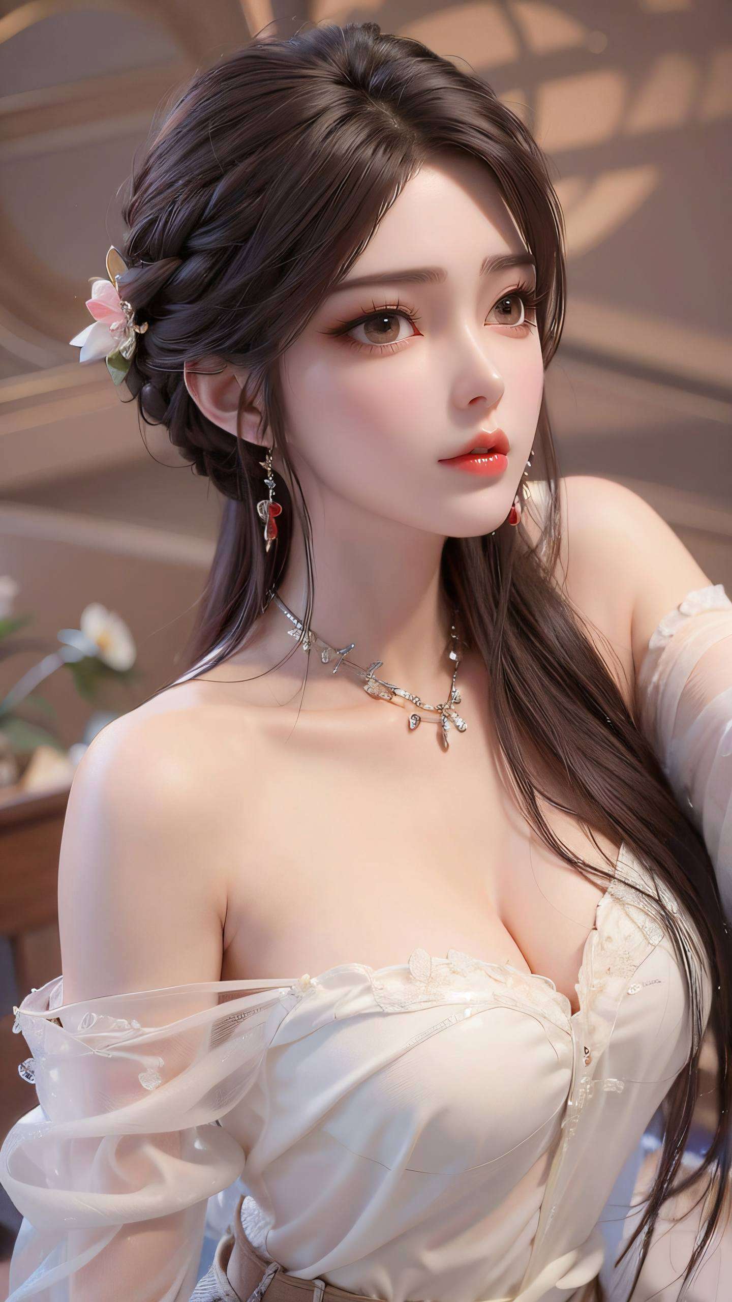 为你带来灵动风采！这张国漫女主AI专集立体电脑壁纸探索国漫之美