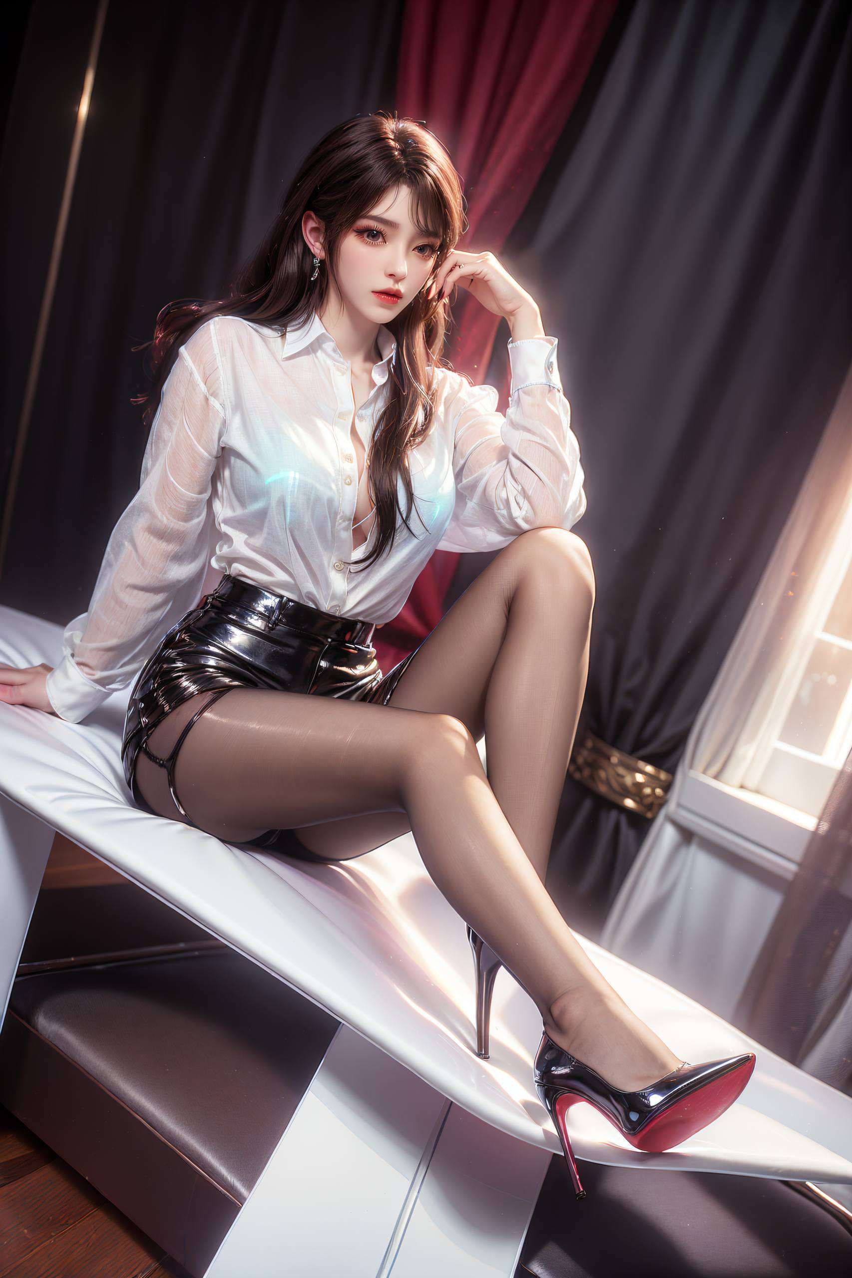 细腻笔触勾勒出花卉的娇艳一触即发