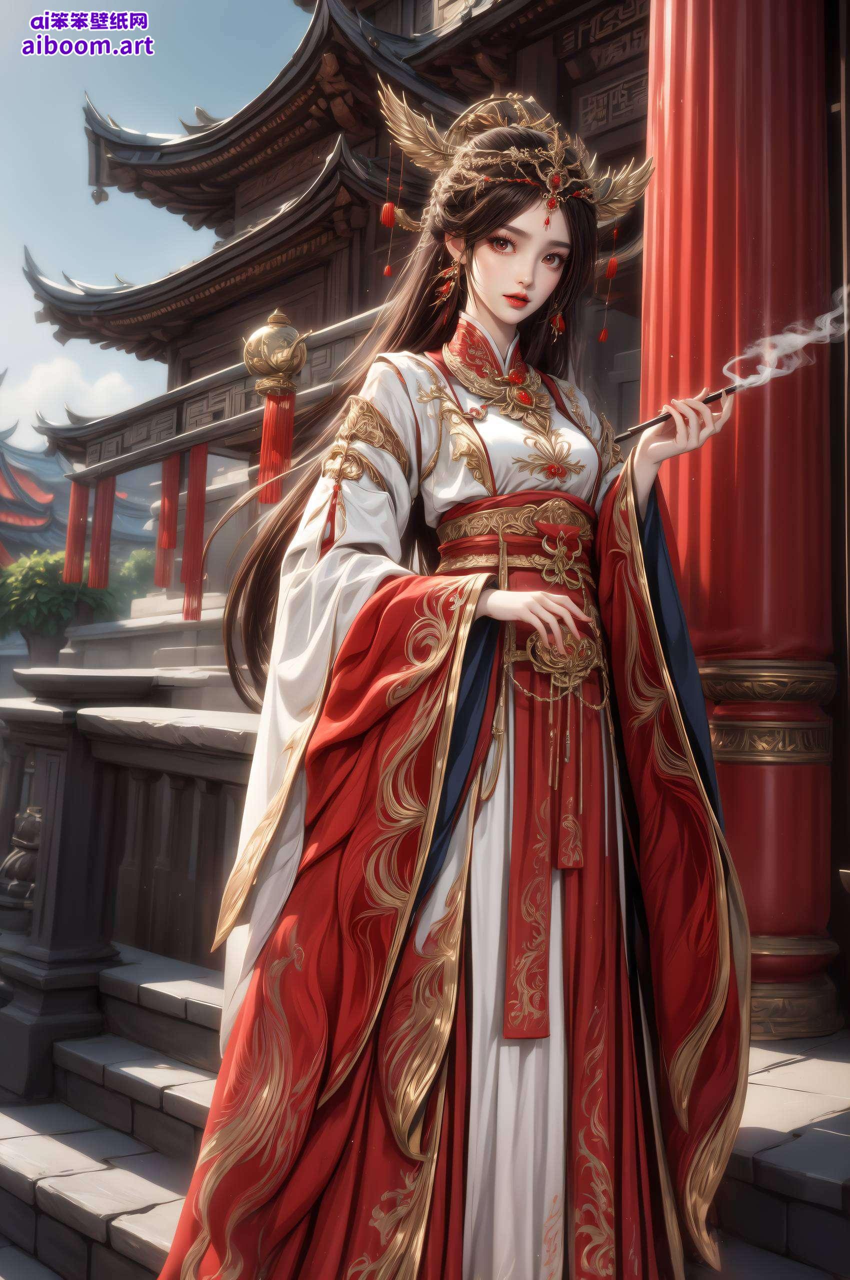 绘制成年火灵儿的笑容都是一次心灵的温暖触碰