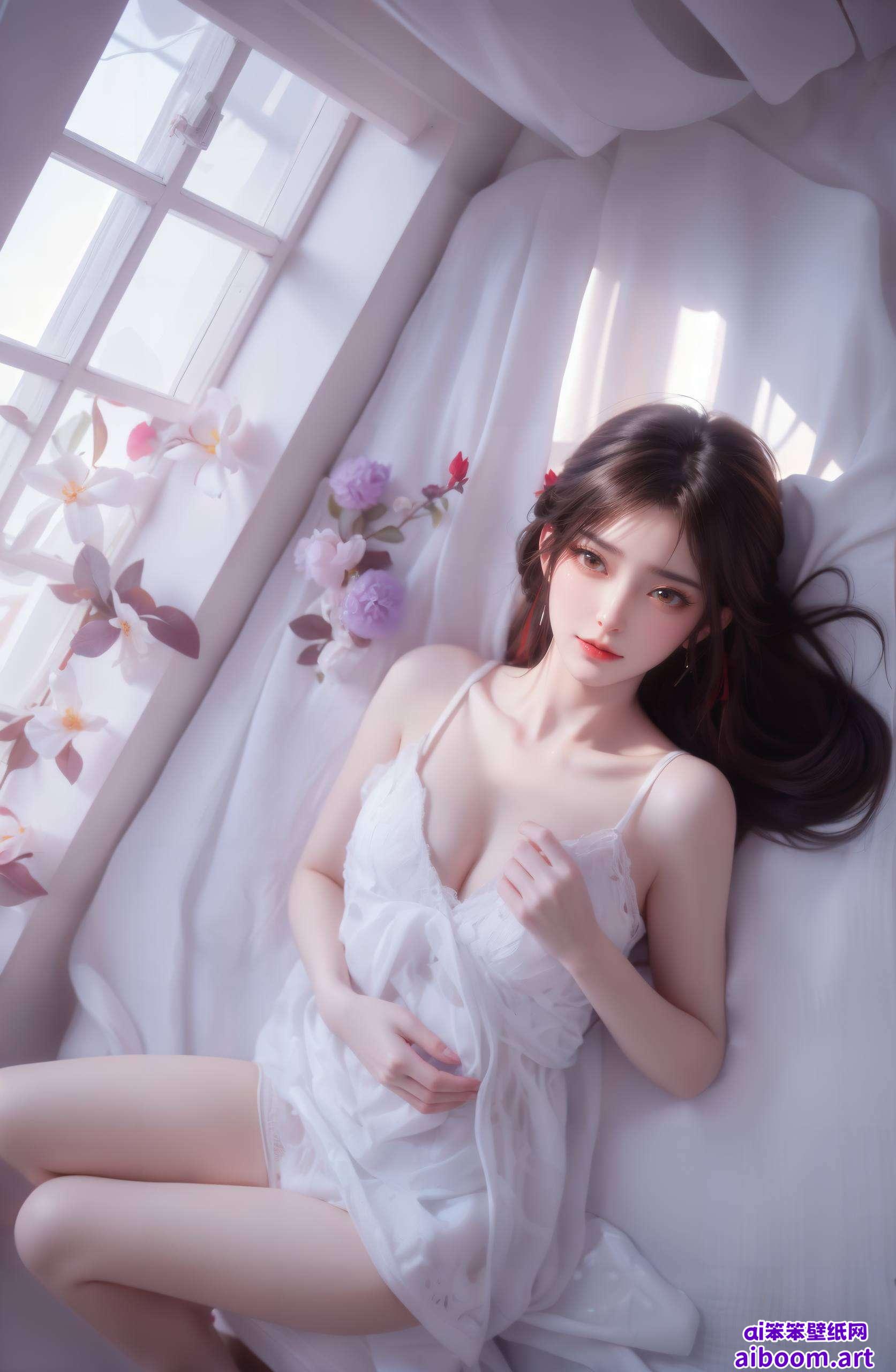 以极简风格勾勒出少女火灵儿的灵动身姿下载这张动态壁纸