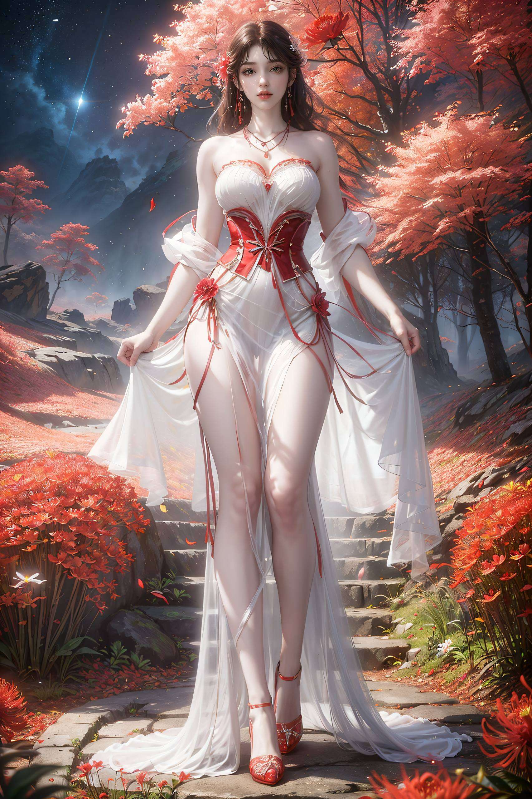 清新脱俗仿佛带你进入一个充满神秘与活力的奇幻世界