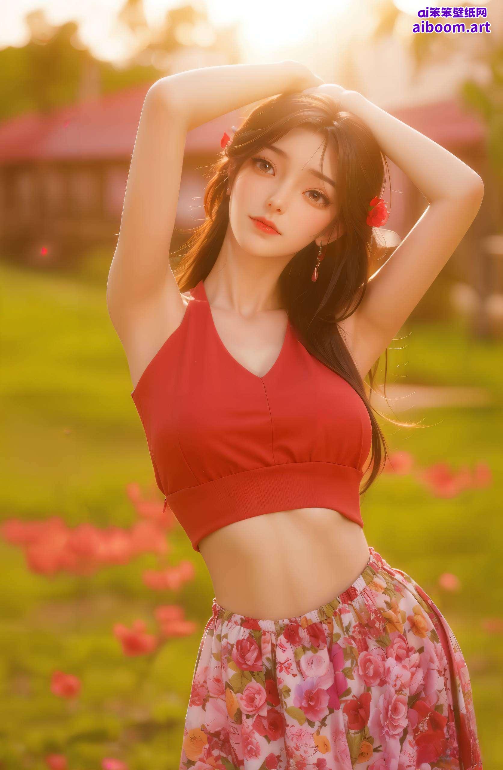 以细腻的笔触描绘出浪漫的氛围为你的电脑桌面注入了活力与灵气