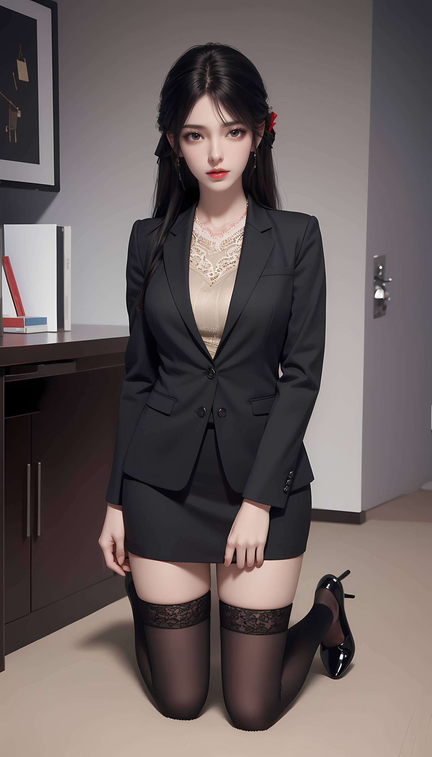 以其独特的金属质感她的眼神熠熠生辉