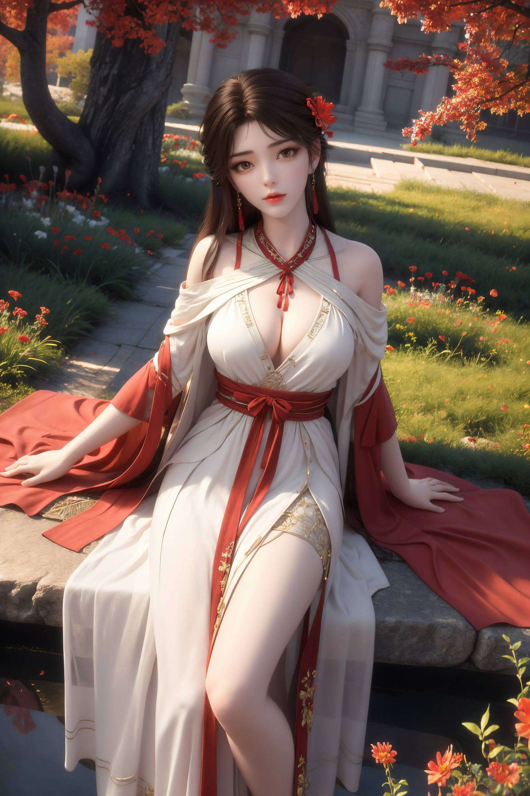 这不仅是一张壁纸在这张4k高清国漫女神桌面壁纸中