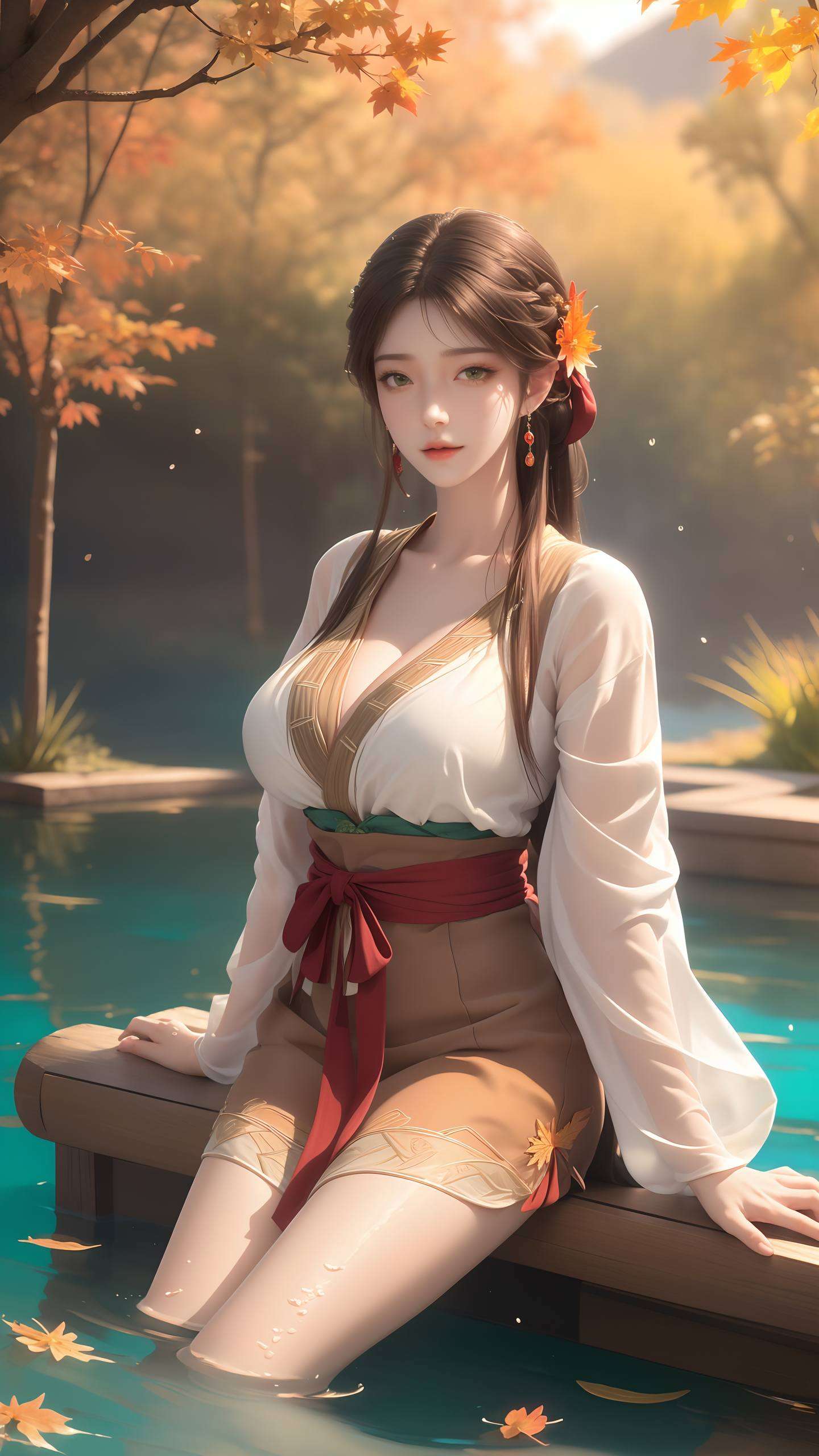 将国漫女主ai特集的韵味展现得淋漓尽致火灵儿动态壁纸