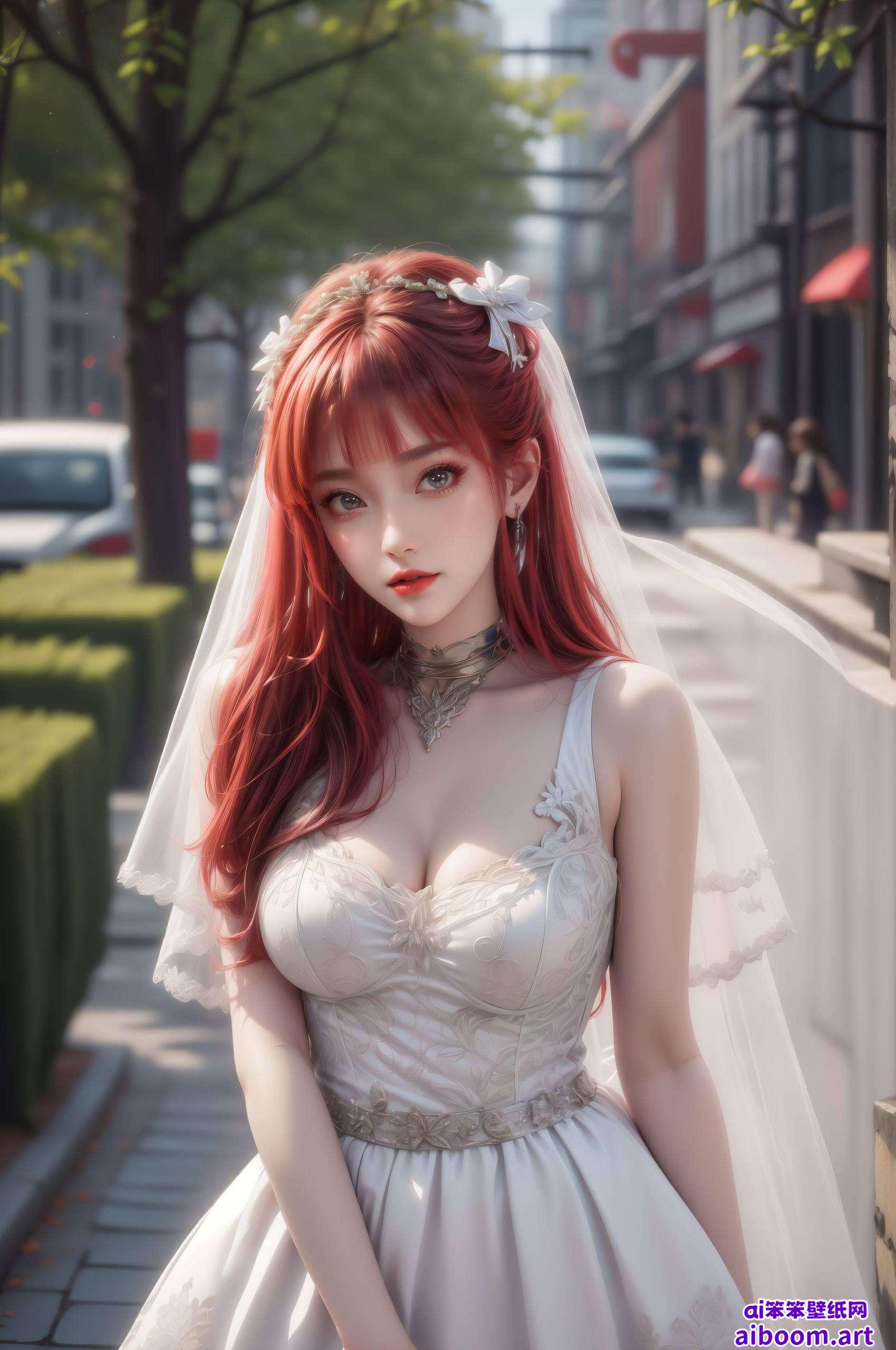 展现出东方女性的柔美画面中